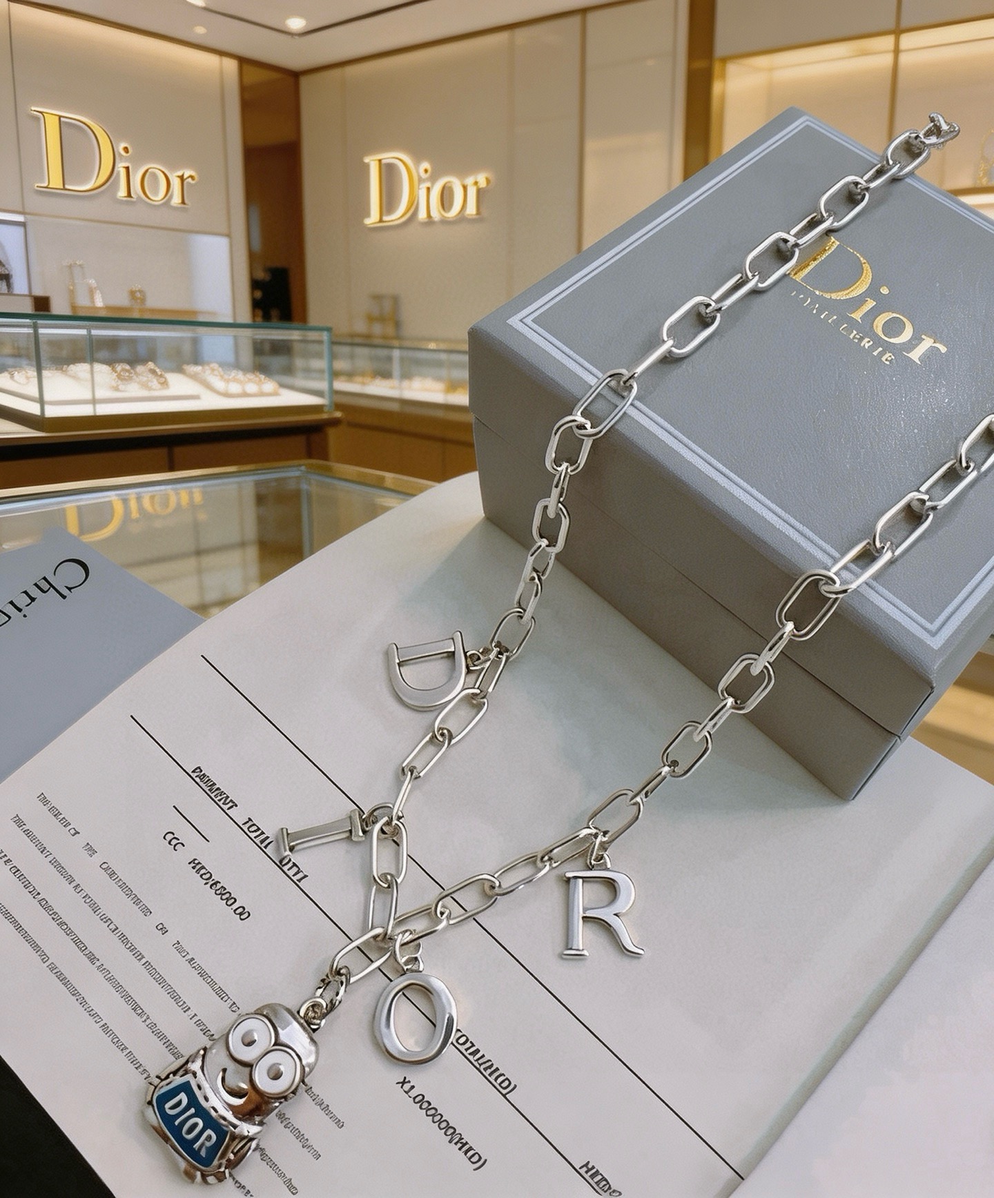 Dior Haute Joaillerie Fine Jewelry Earrings Necklace Ring Ref.2068A707 7