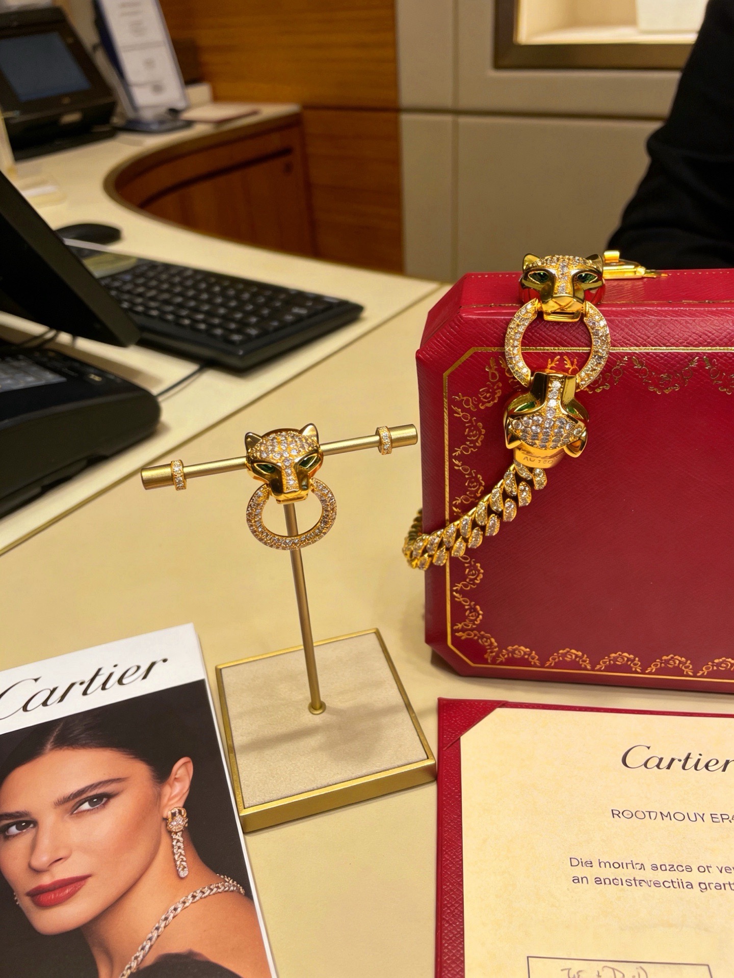 卡地亚 Cartier 传世高定珠宝耳环项链戒指首饰 #939A5FA8 8