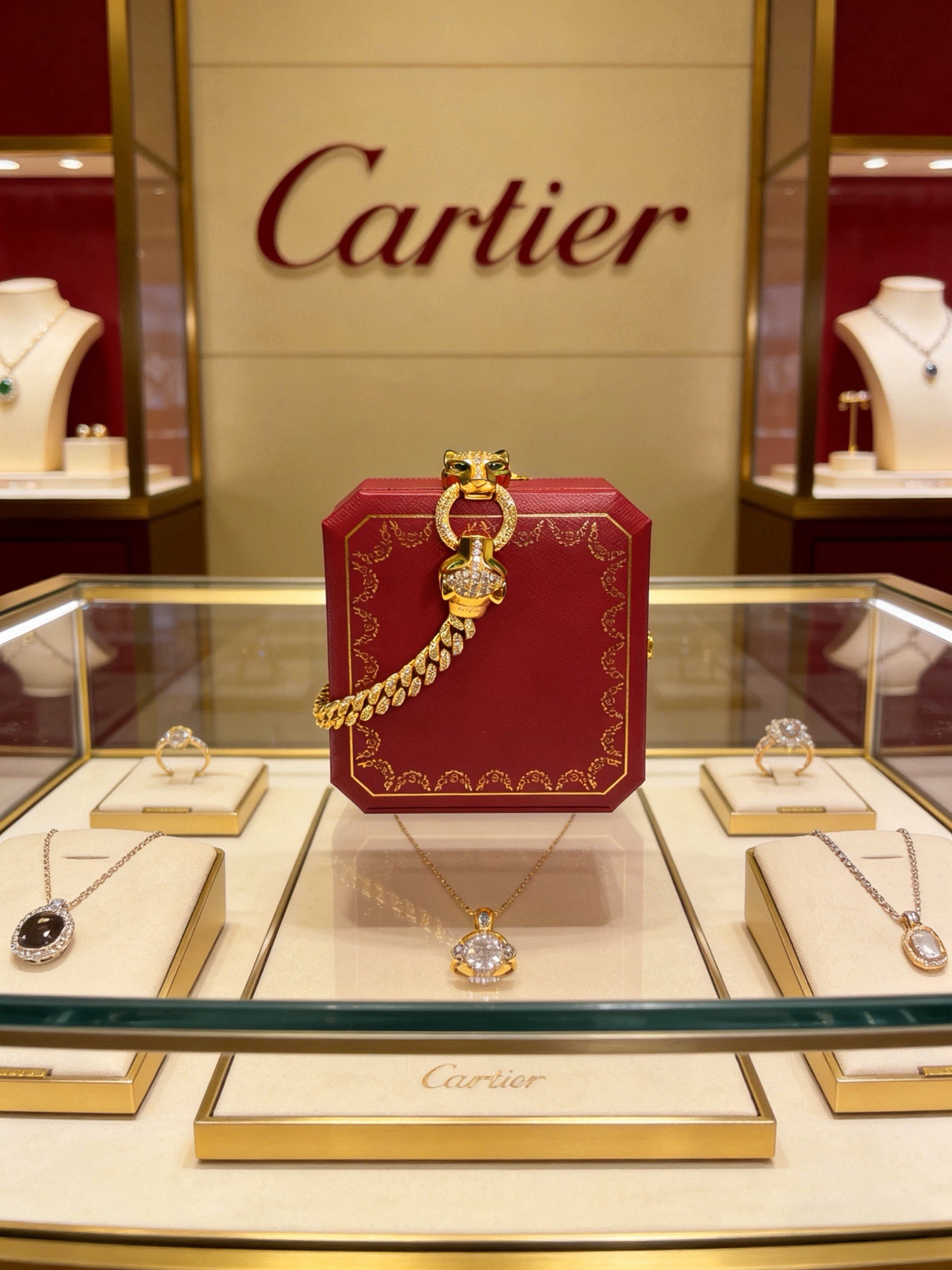 卡地亚 Cartier 传世高定珠宝耳环项链戒指首饰 #939A5FA8 7