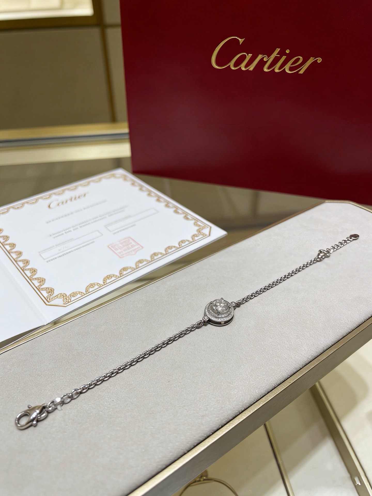 卡地亚 Cartier 传世高定珠宝耳环项链戒指首饰 #DE3665EF 4