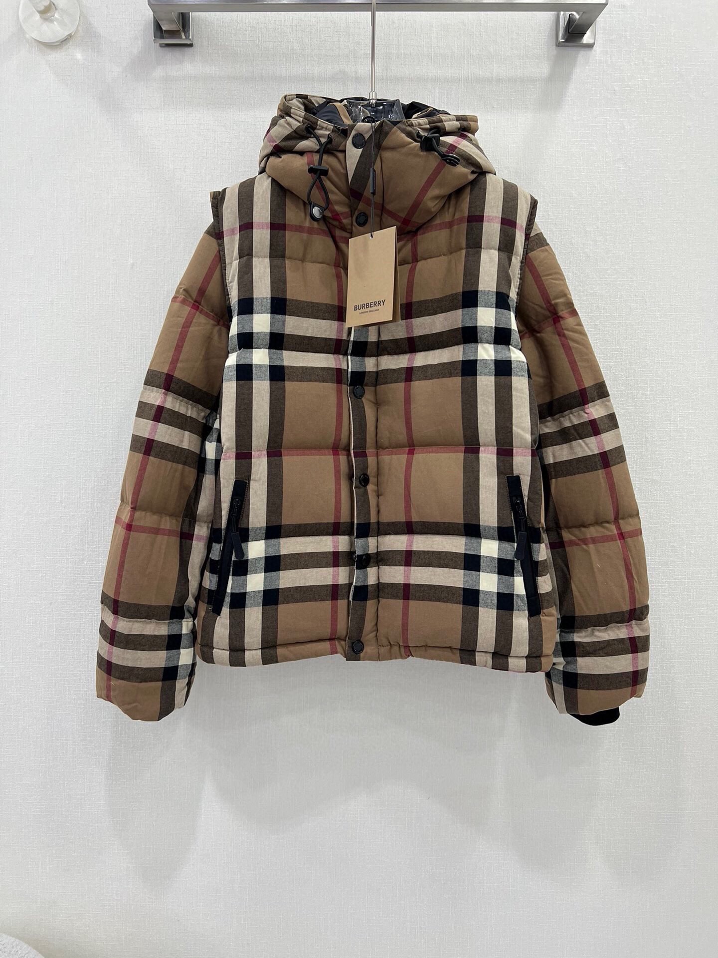 Burberry Buy
 Clothing Down Jacket Fall/Winter Collection Hooded Top