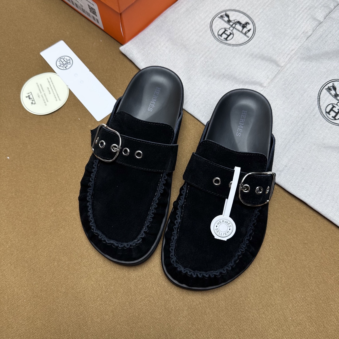 NO:238008,——Black, half drag19860909——黑色,半拖,Women's Shoes