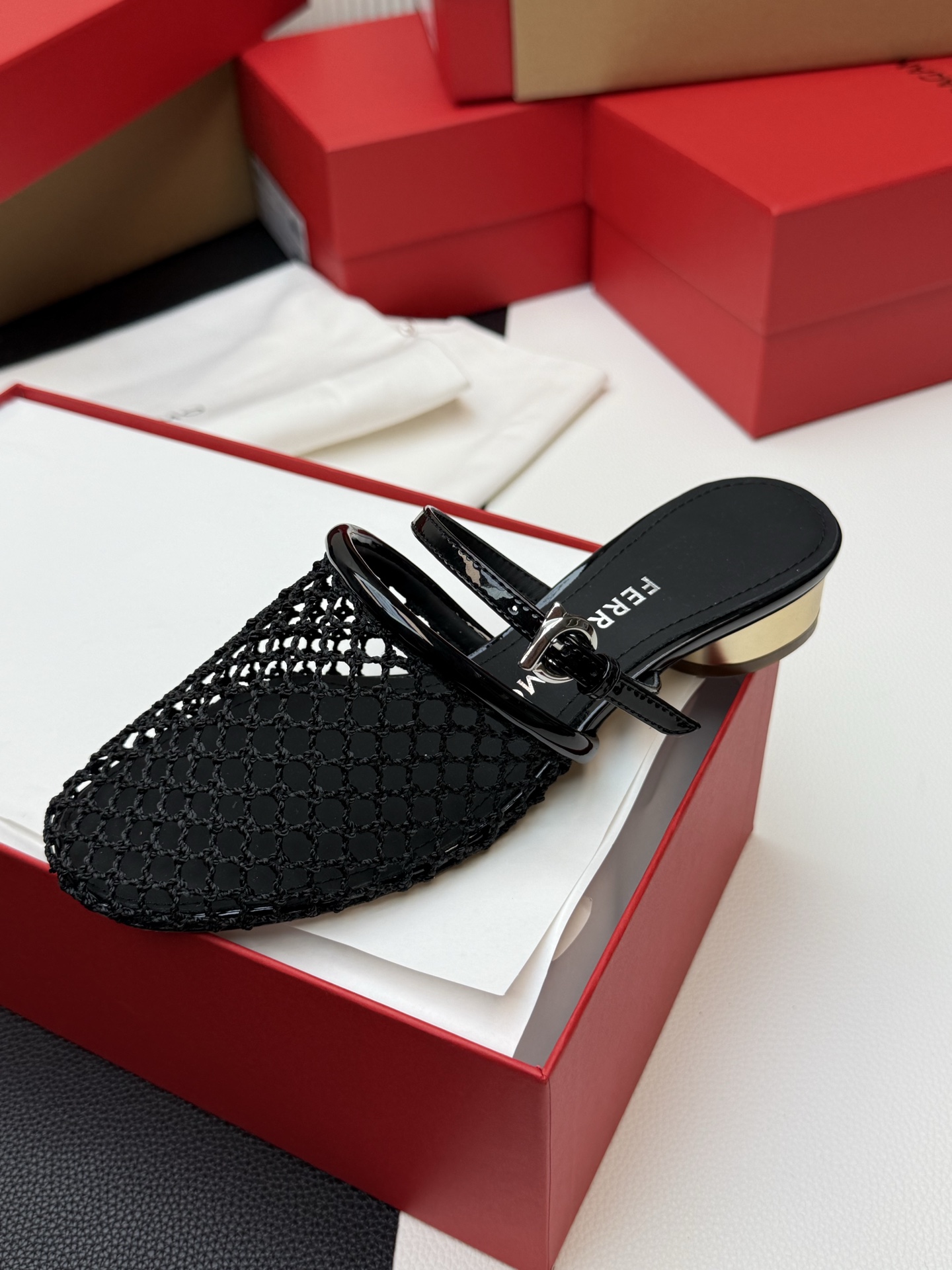 NO:390092,——Black, semi-slide sandals19860909——黑色,半拖凉鞋,sandals,Women's Shoes