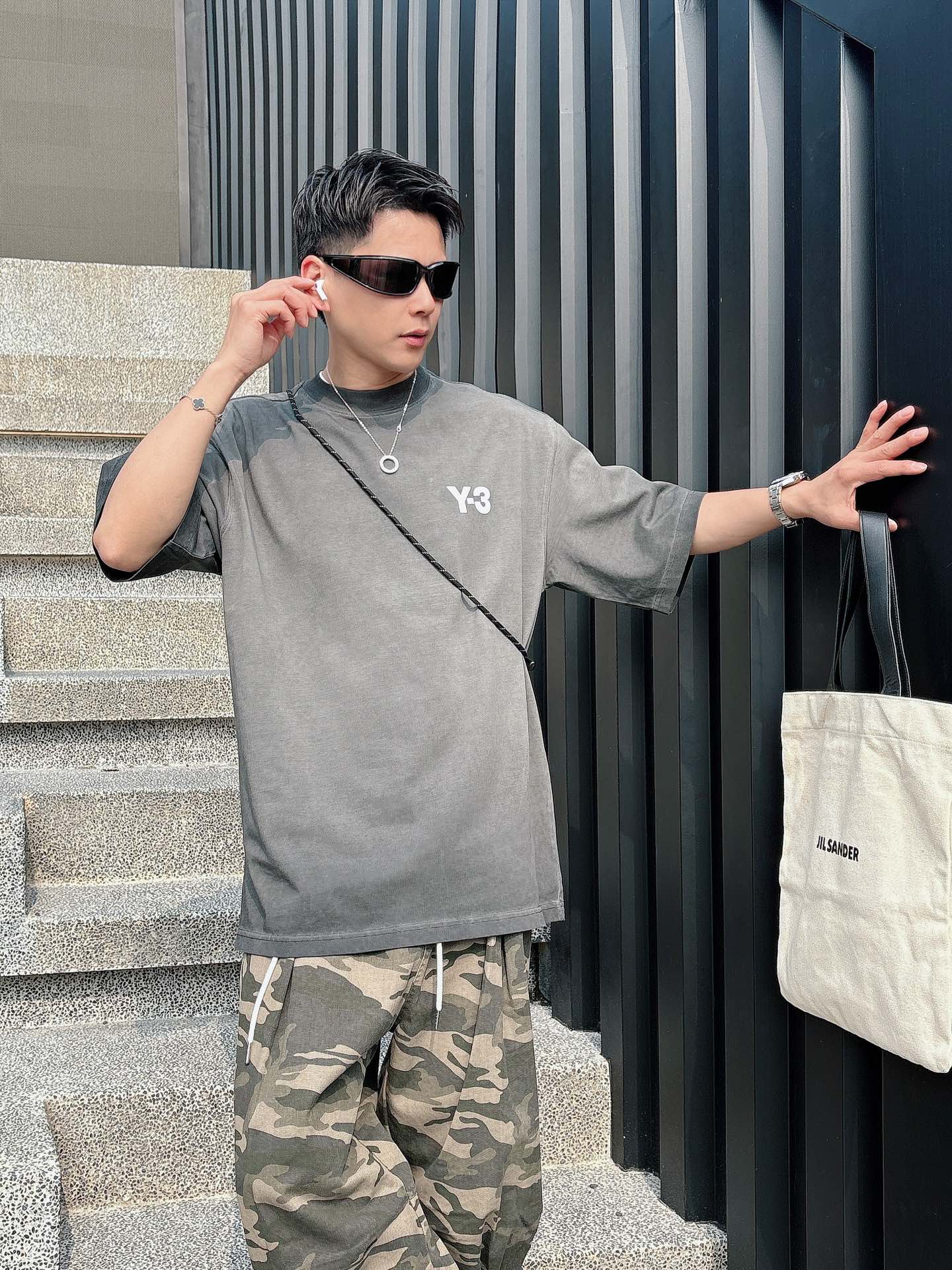 NO:131433,SS Y-3 new spring and summer half-sleeved hot custom pure cotton fabric heavy industry washing, comfortable texture of fabric Number M-3xL, alexander wang19860909SS Y-3家春夏新款半袖 爆款定制纯棉面料 重工洗水,面料舒适质感 码数M-3xL,,alexander wang,Men's clothing