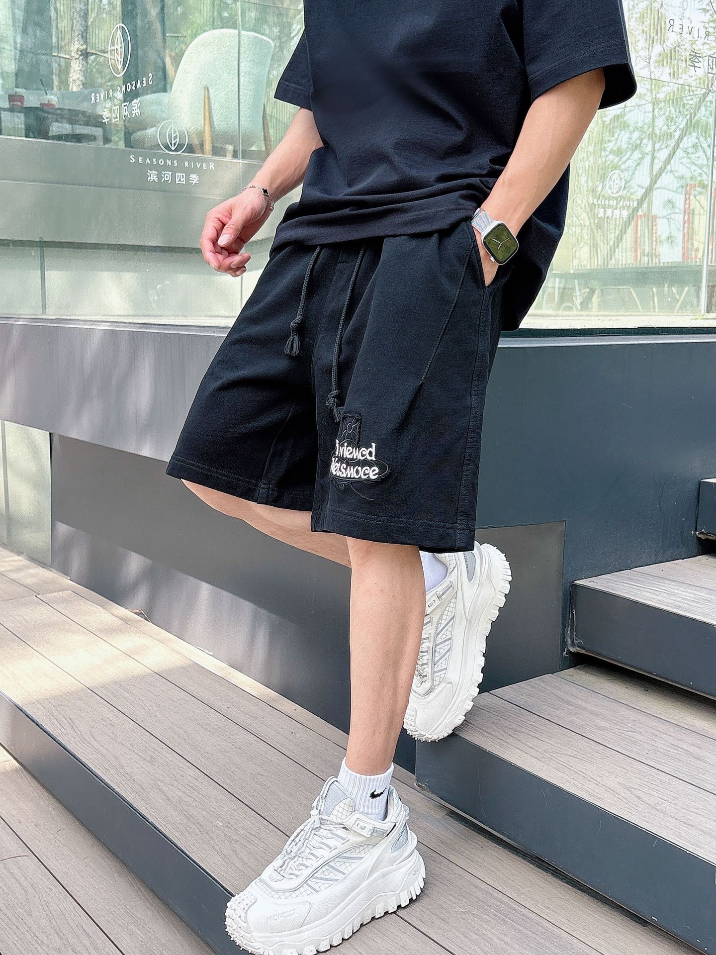  西太后家 25SS 春夏新款短裤 爆款定制纯棉面料 采用立体绣花工艺 立体清晰可见 面料舒适🈶️质感 