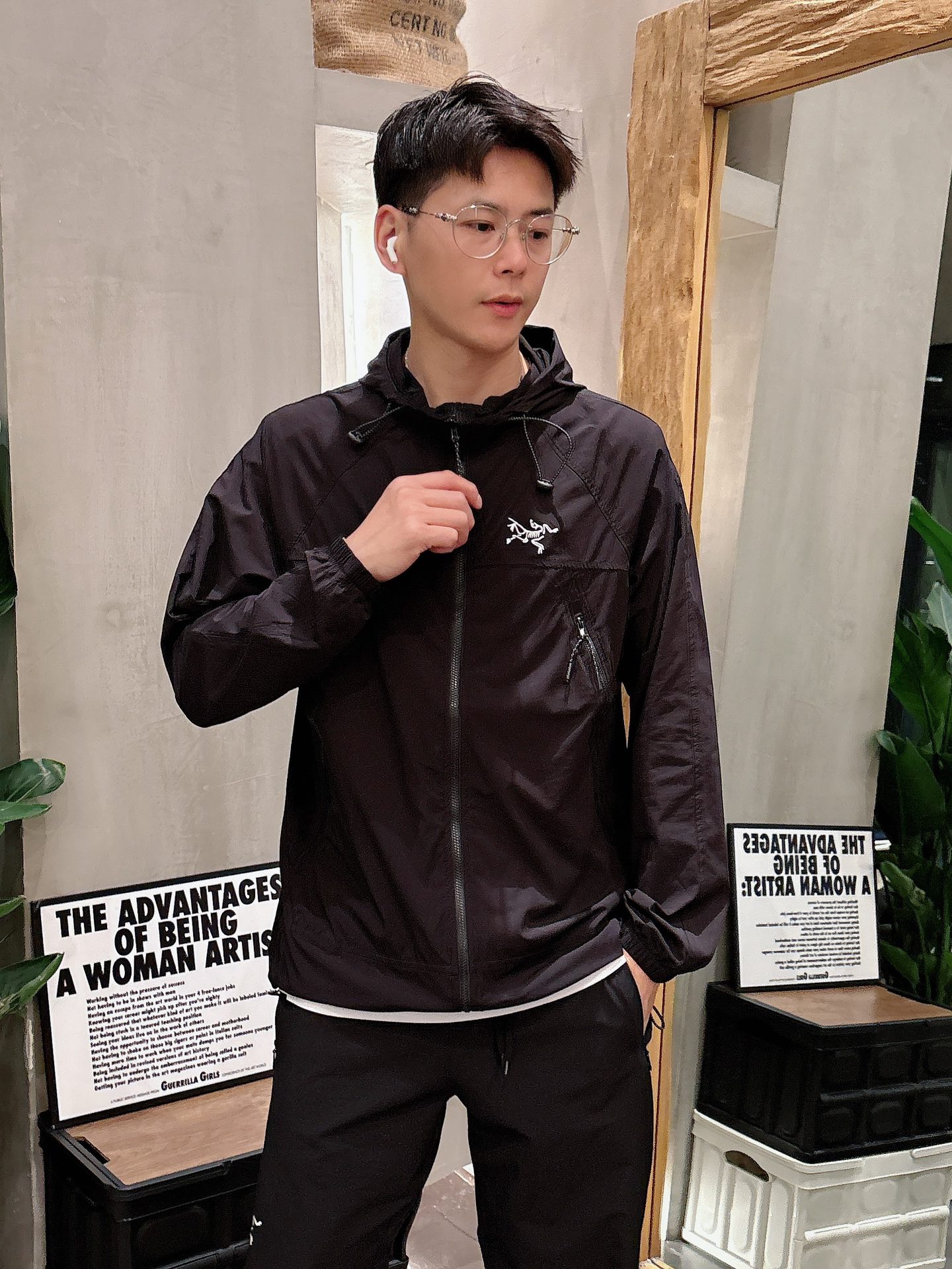  大鸟防晒冲锋衣 重磅新品‼️25FW 防嗮 采用结实舒适经编科技GORE-TEX面料 胸前重工刺绣 多