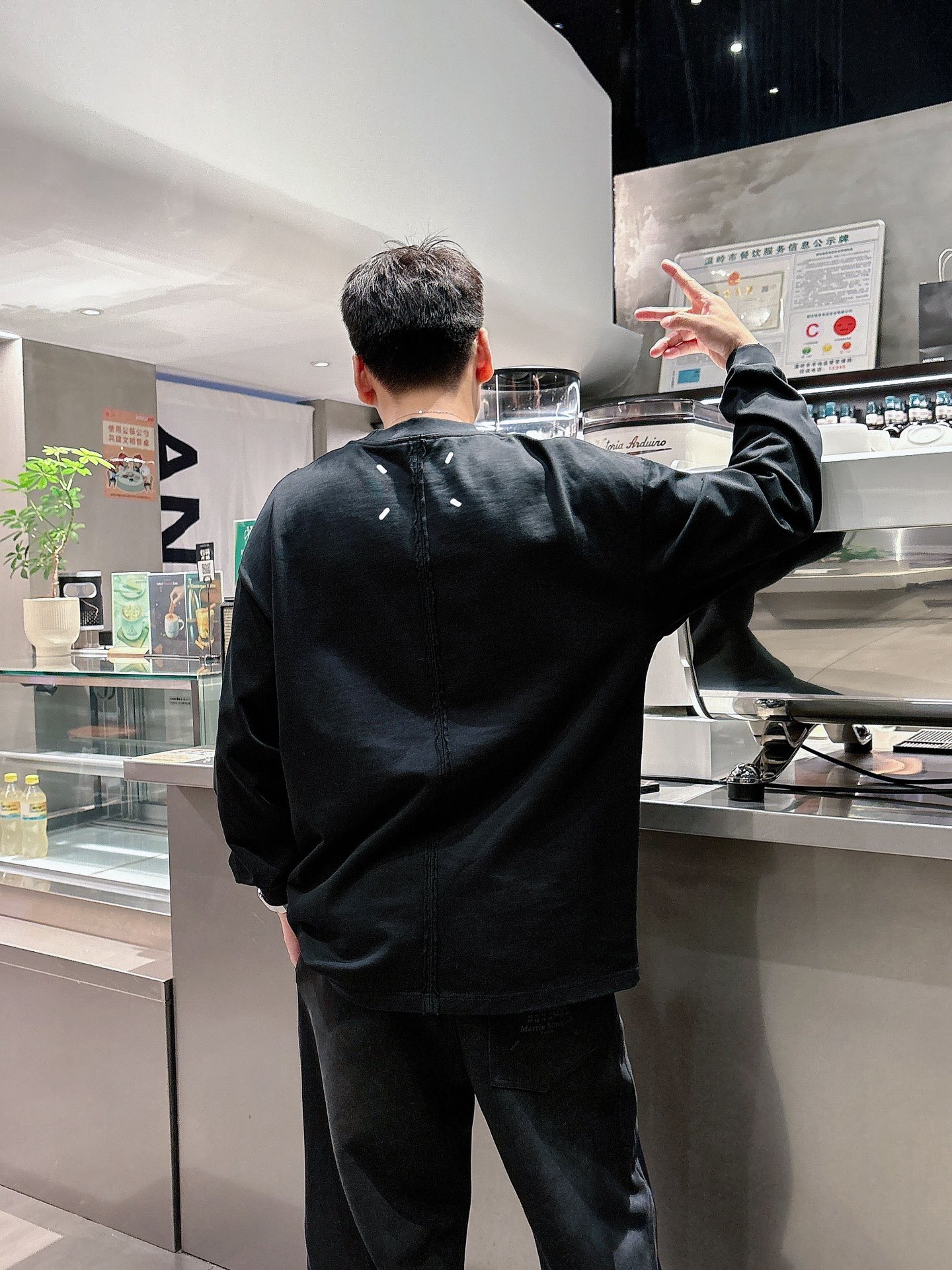 2025SS 马吉拉家春夏新款长袖 爆款定制纯棉面料 重工洗水，面料舒适🈶️质感 码数：M-2XL🐑