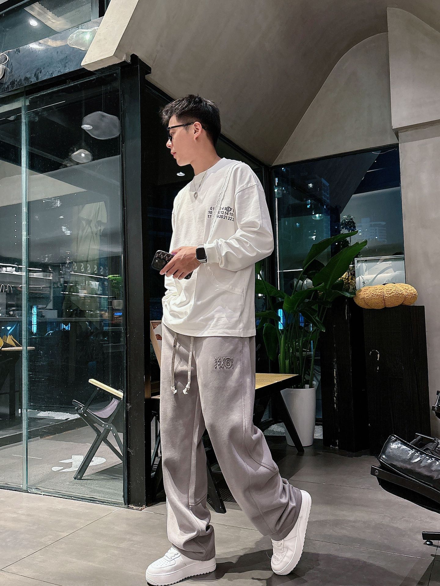 2025SS 马吉拉家春夏新款长袖 爆款定制纯棉面料 重工洗水，面料舒适🈶️质感 码数：M-2XL🐑