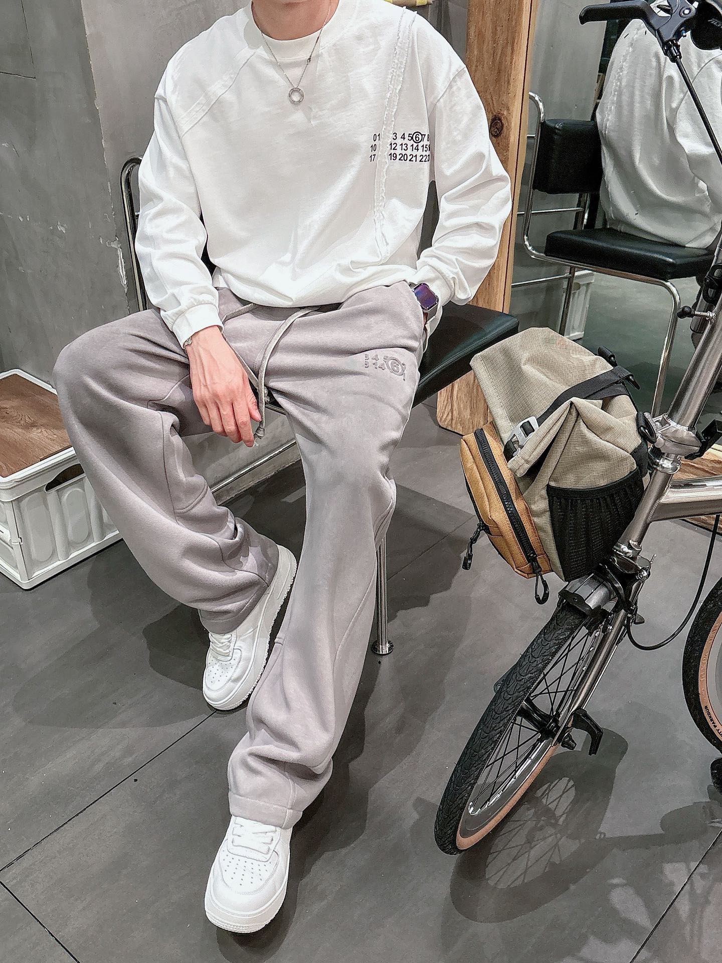 2025SS 马吉拉家春夏新款长袖 爆款定制纯棉面料 重工洗水，面料舒适🈶️质感 码数：M-2XL🐑