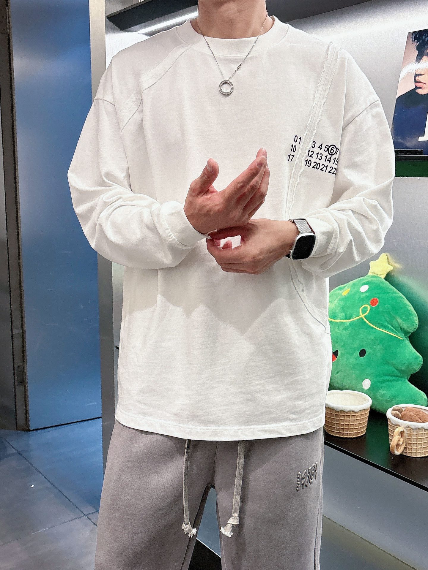 2025SS 马吉拉家春夏新款长袖 爆款定制纯棉面料 重工洗水，面料舒适🈶️质感 码数：M-2XL🐑