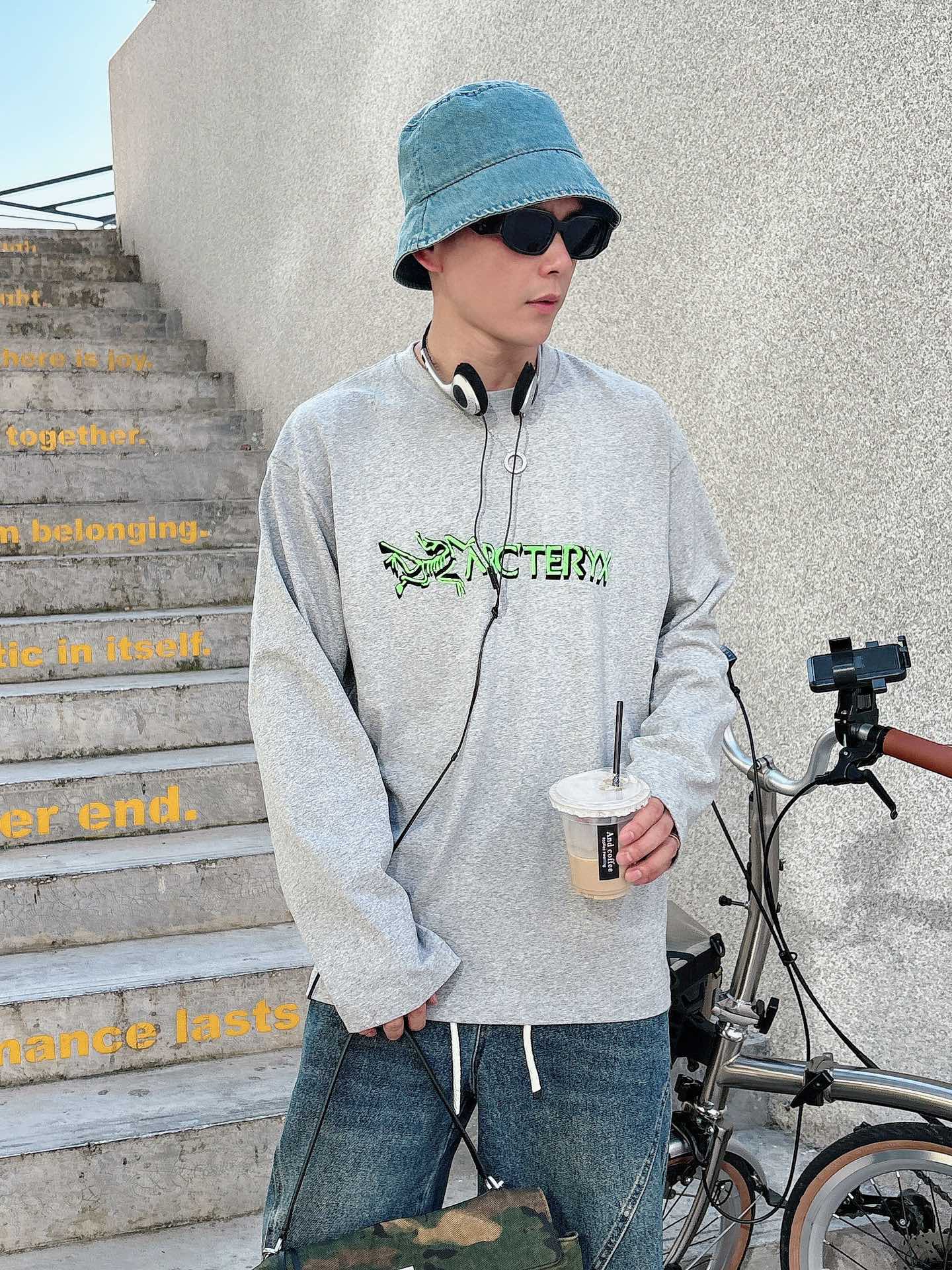 2025SS 鸟家春夏新款长袖 爆款定制纯棉面料 重工洗水，面料舒适🈶️质感 码数：M-2XL🐑