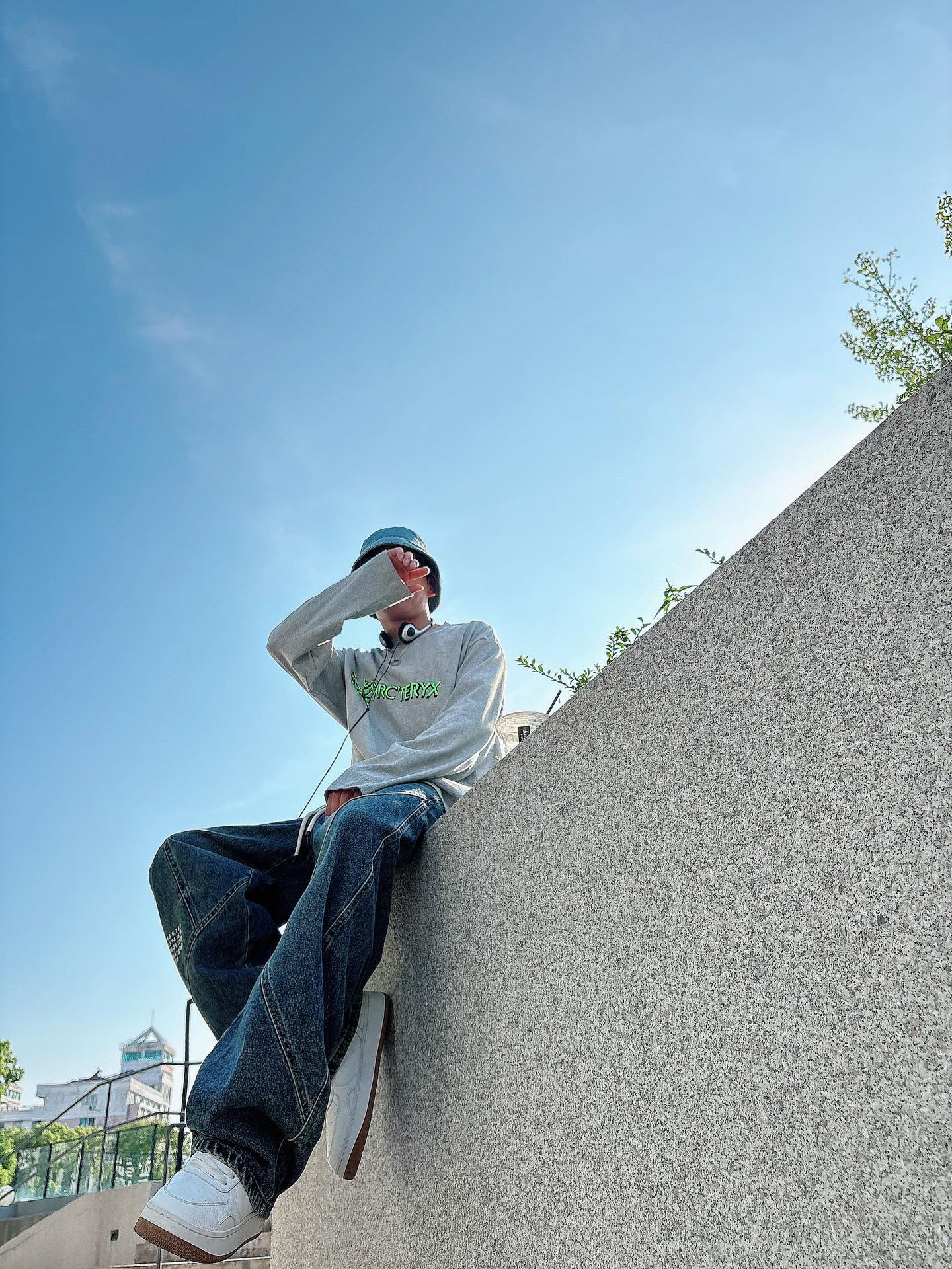 2025SS 鸟家春夏新款长袖 爆款定制纯棉面料 重工洗水，面料舒适🈶️质感 码数：M-2XL🐑