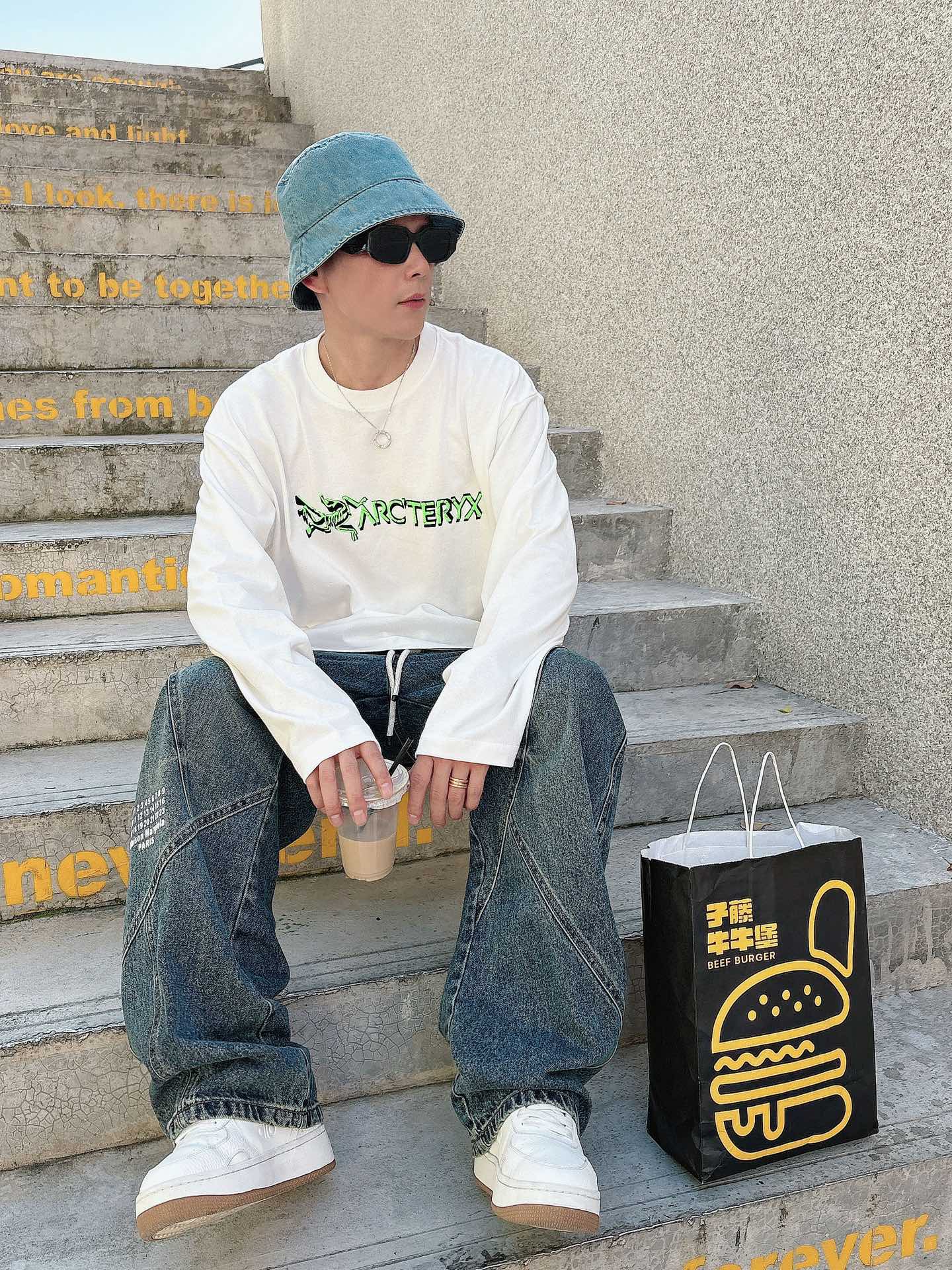 2025SS 鸟家春夏新款长袖 爆款定制纯棉面料 重工洗水，面料舒适🈶️质感 码数：M-2XL🐑