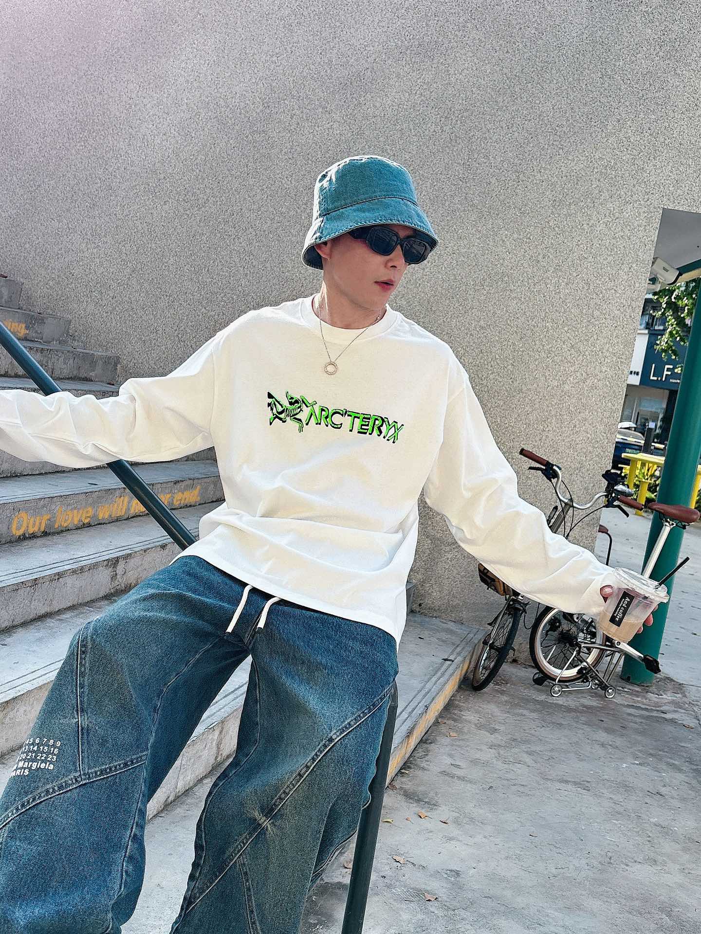 2025SS 鸟家春夏新款长袖 爆款定制纯棉面料 重工洗水，面料舒适🈶️质感 码数：M-2XL🐑