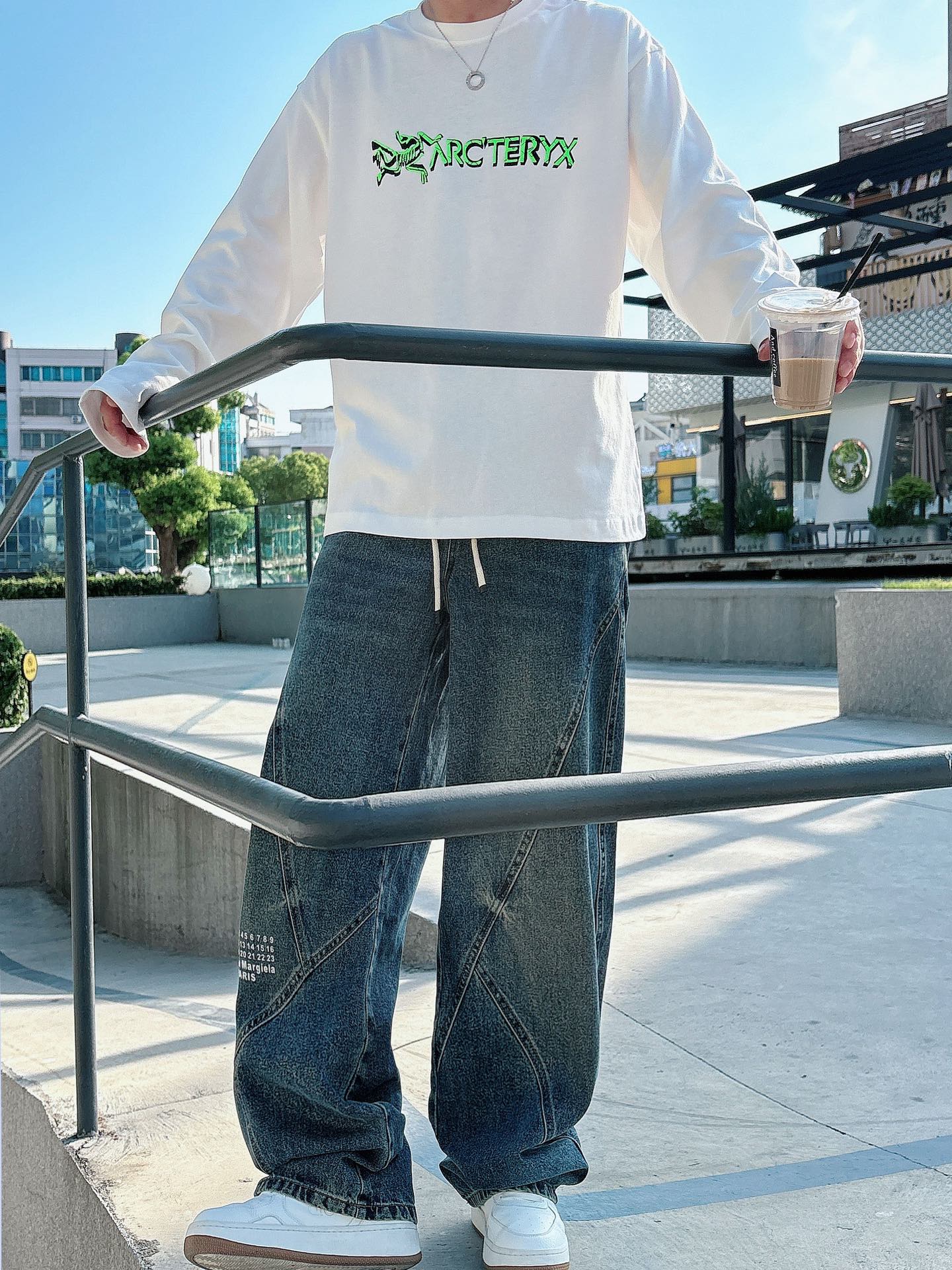 2025SS 鸟家春夏新款长袖 爆款定制纯棉面料 重工洗水，面料舒适🈶️质感 码数：M-2XL🐑