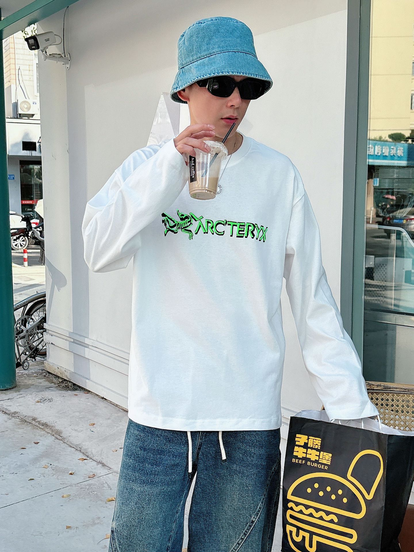 2025SS 鸟家春夏新款长袖 爆款定制纯棉面料 重工洗水，面料舒适🈶️质感 码数：M-2XL🐑