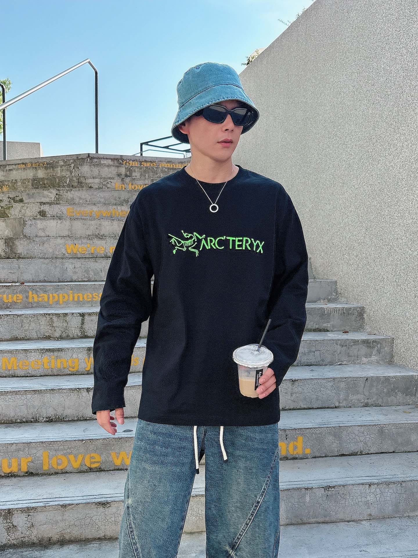 2025SS 鸟家春夏新款长袖 爆款定制纯棉面料 重工洗水，面料舒适🈶️质感 码数：M-2XL🐑