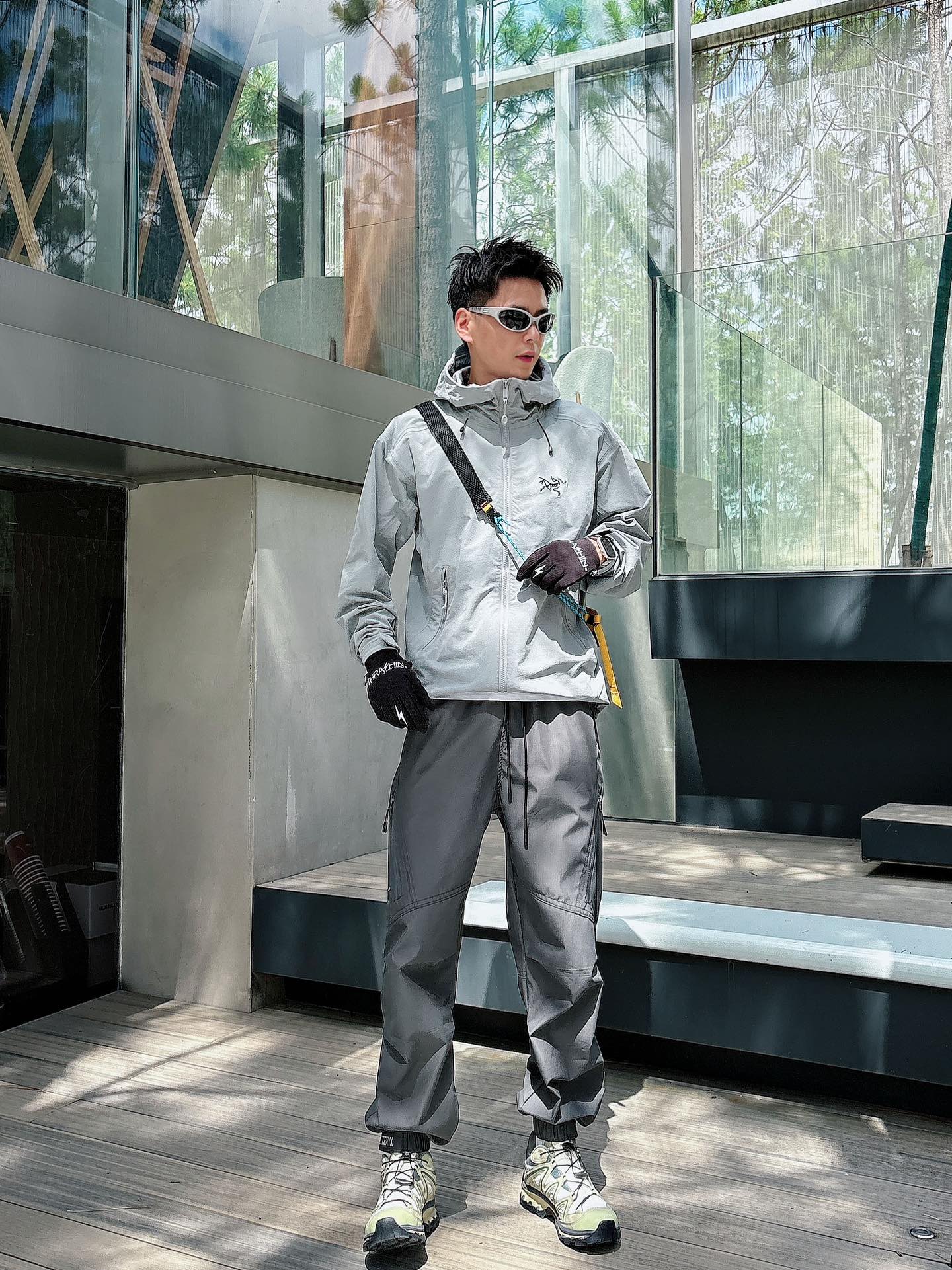 2025春夏款ARC'TERYX始祖鸟 GAMMA LT 男子 鸟家户外运动休闲冲锋裤专业研发的科技导湿