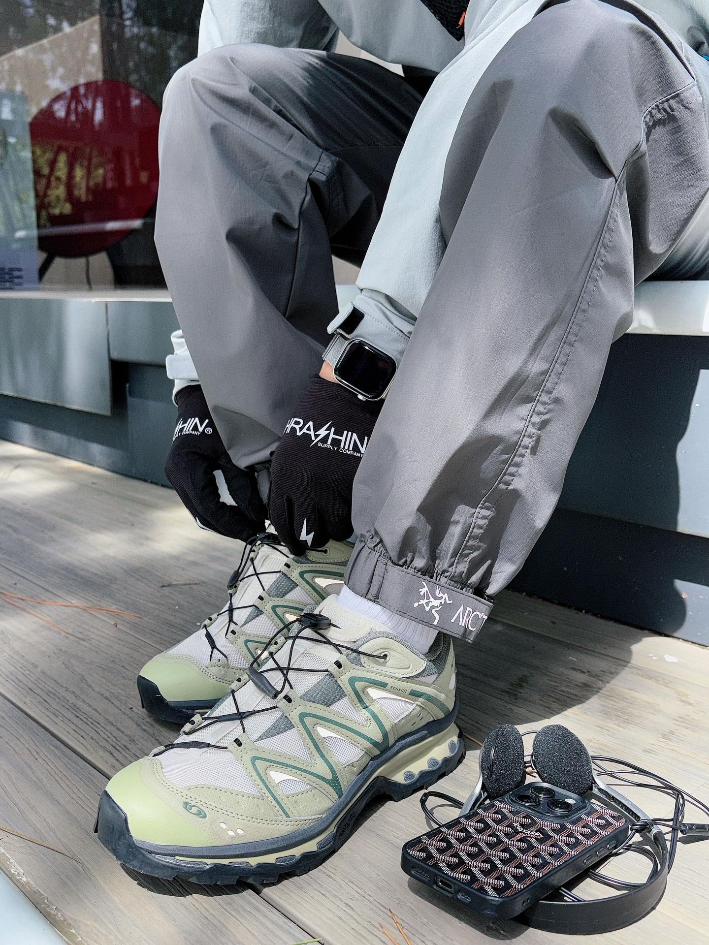 2025春夏款ARC'TERYX始祖鸟 GAMMA LT 男子 鸟家户外运动休闲冲锋裤专业研发的科技导湿