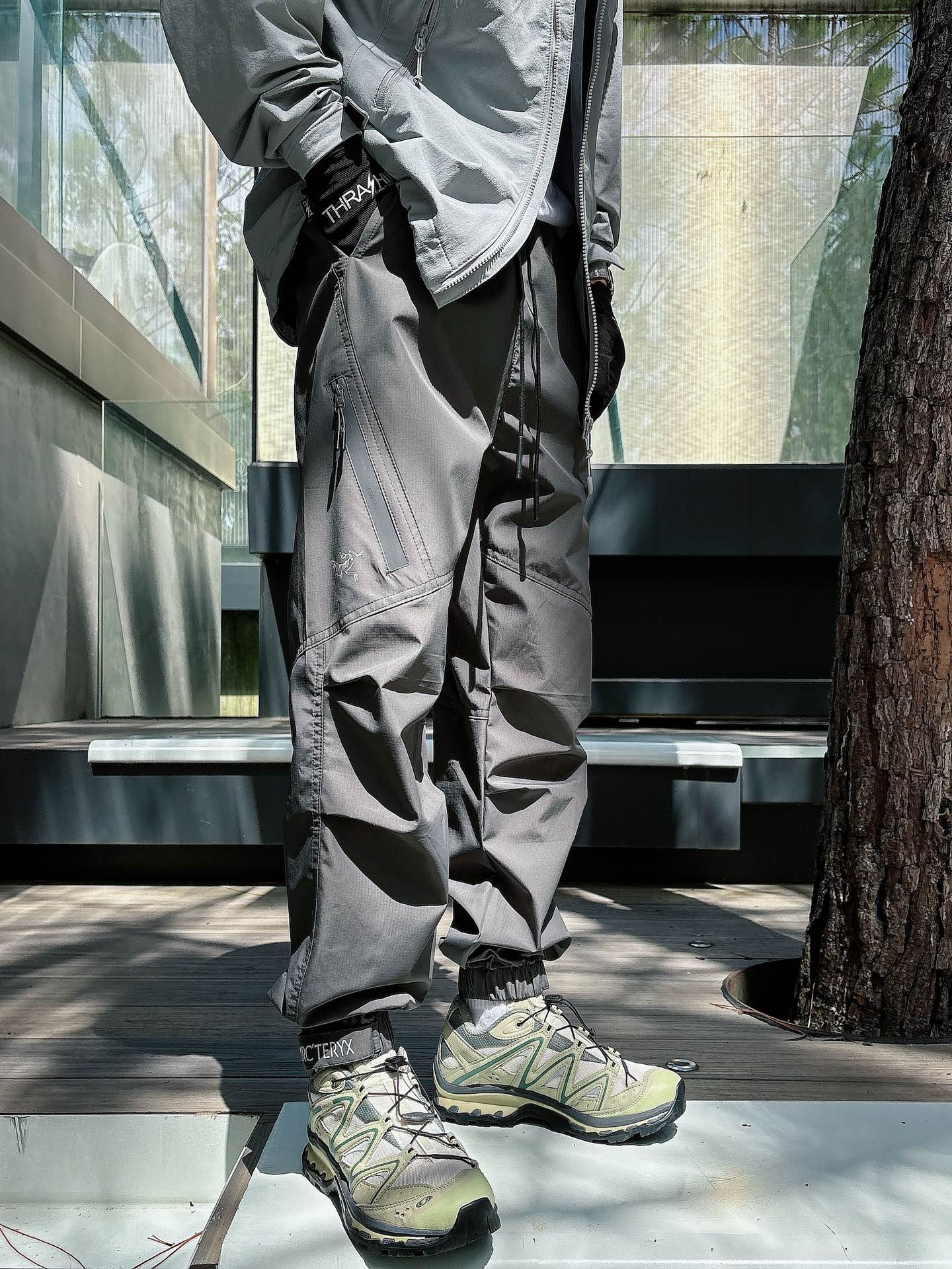 2025春夏款ARC'TERYX始祖鸟 GAMMA LT 男子 鸟家户外运动休闲冲锋裤专业研发的科技导湿