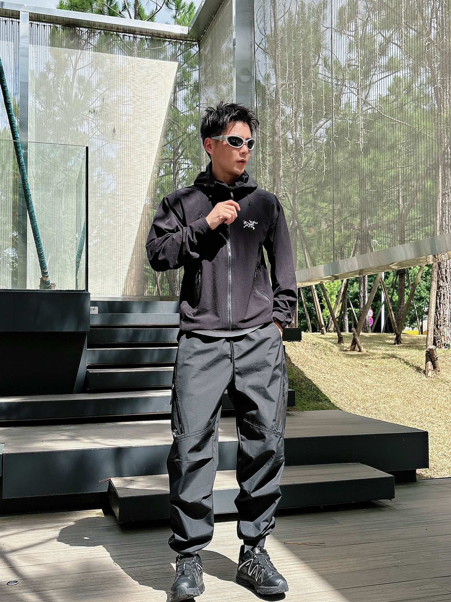 2025春夏款ARC'TERYX始祖鸟 GAMMA LT 男子 鸟家户外运动休闲冲锋裤专业研发的科技导湿