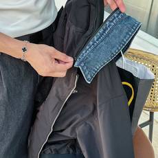 PRADA 普拉达 2025男士 秋季最新款纯色长袖三角标牛仔领子外套 领子可以拆卸,简约到了极致就是经 PRADA 普拉达 2025男士 秋季最新款纯色长袖三角标牛仔领子外套 领子可以拆卸,简约到了极致就是经