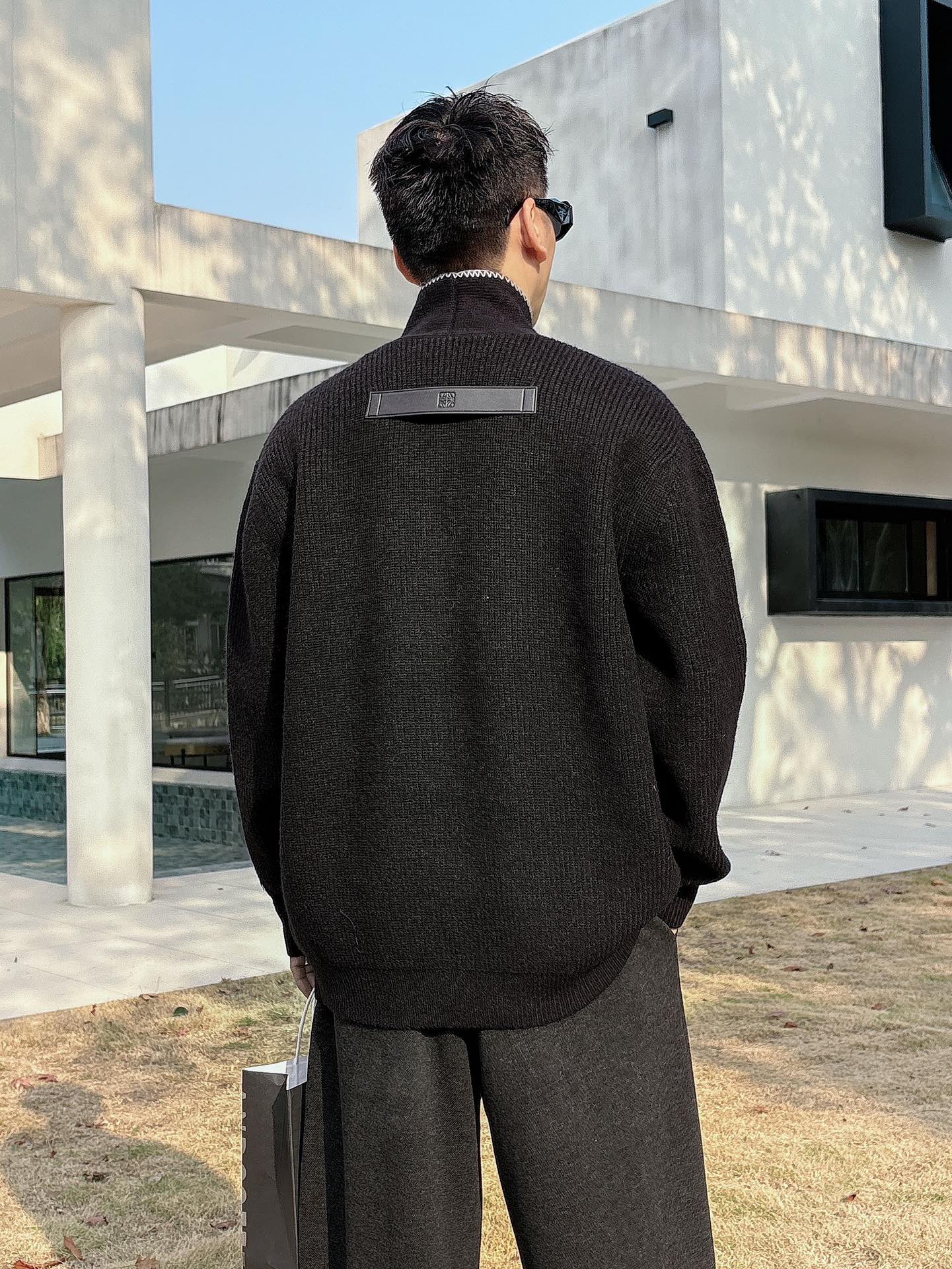 罗意威新款开衫老钱毛衣，上身舒适，不挑身材 男女同款，秋冬毛衣，是今年最好看的情侣装，秋冬必备百搭不出错