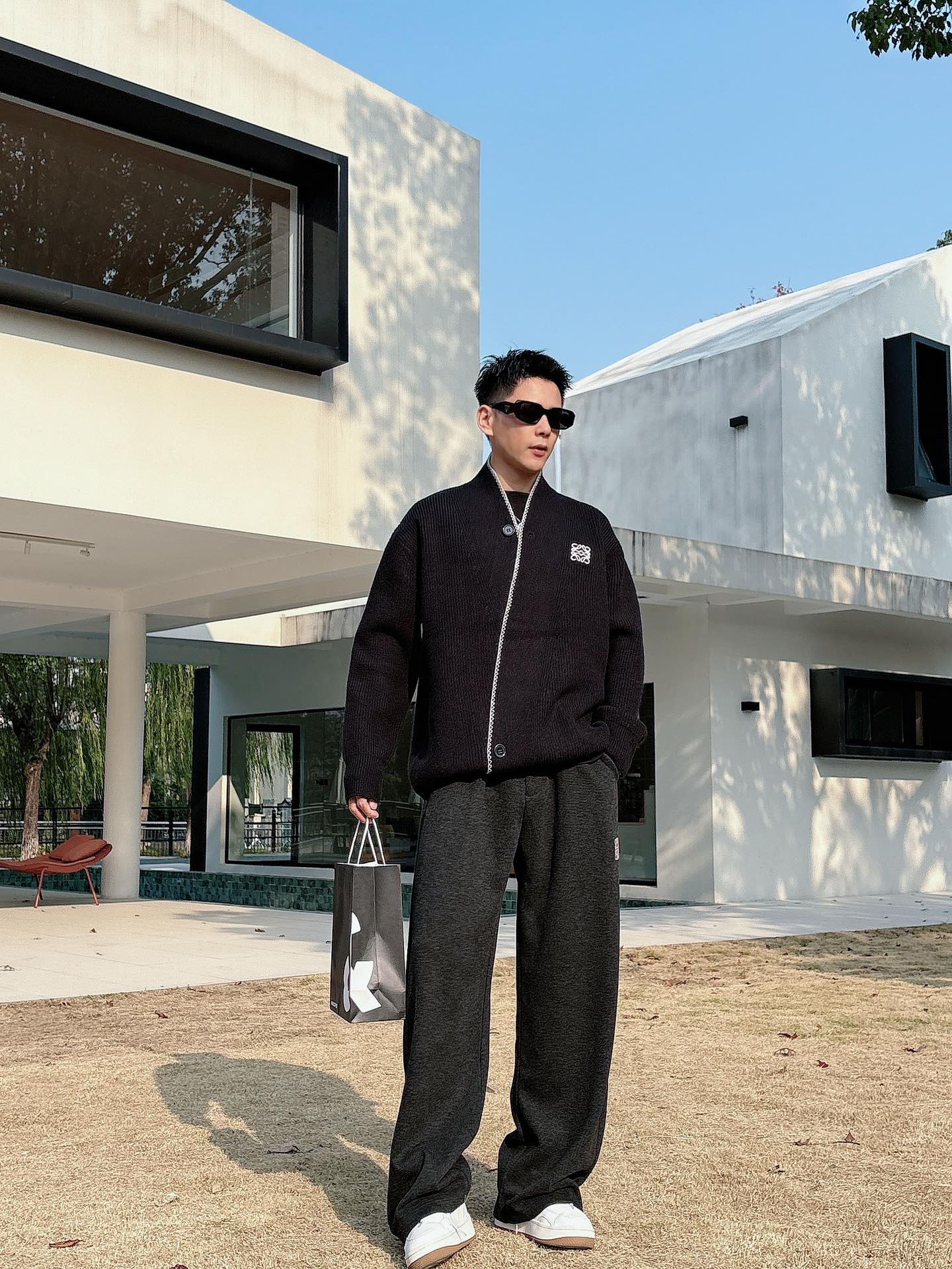 罗意威新款开衫老钱毛衣，上身舒适，不挑身材 男女同款，秋冬毛衣，是今年最好看的情侣装，秋冬必备百搭不出错