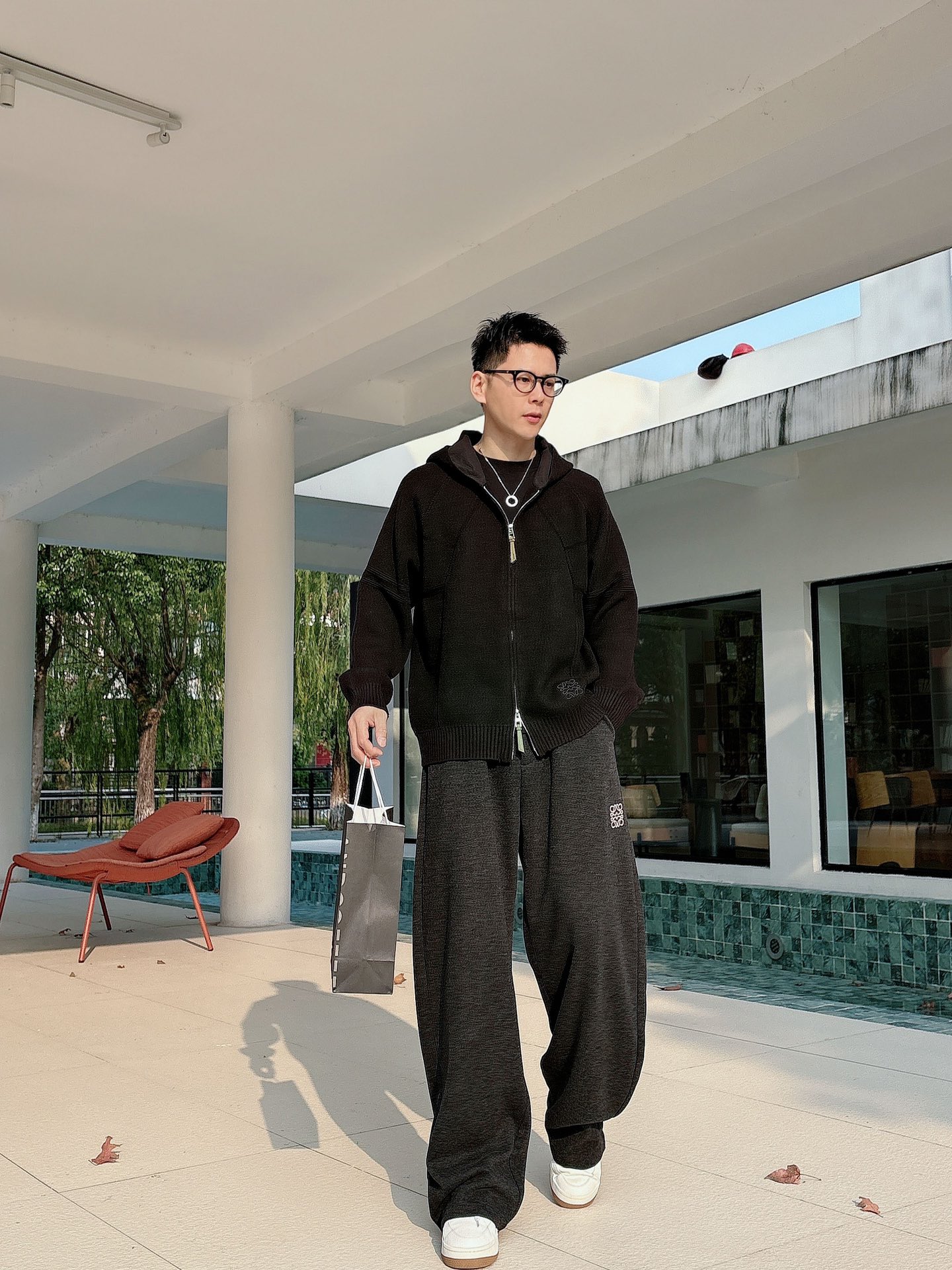 罗意威新款拉链开衫老钱毛衣，上身舒适，不挑身材 男女同款，秋冬毛衣，是今年最好看的情侣装，秋冬必备百搭不