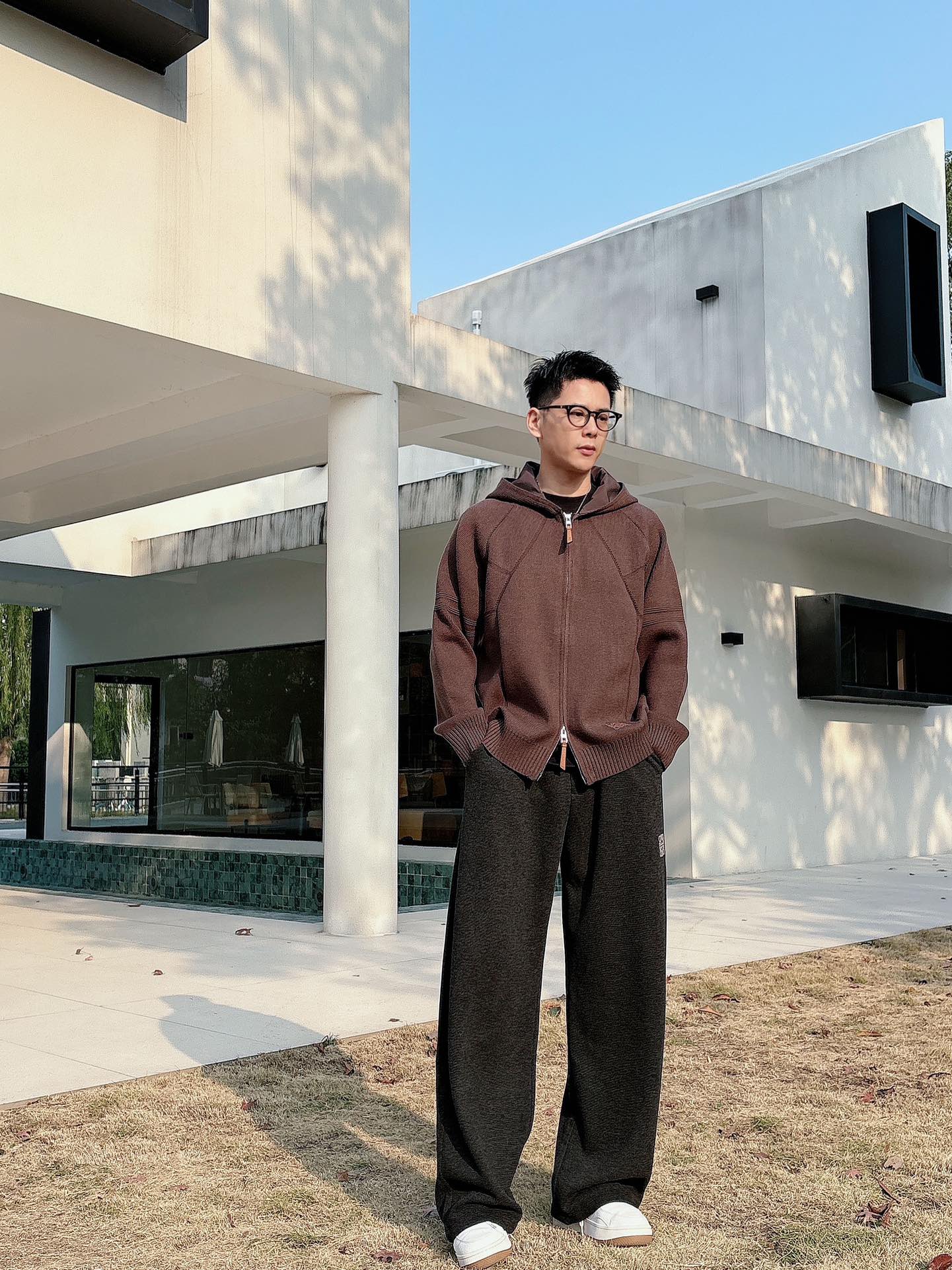 罗意威新款拉链开衫老钱毛衣，上身舒适，不挑身材 男女同款，秋冬毛衣，是今年最好看的情侣装，秋冬必备百搭不