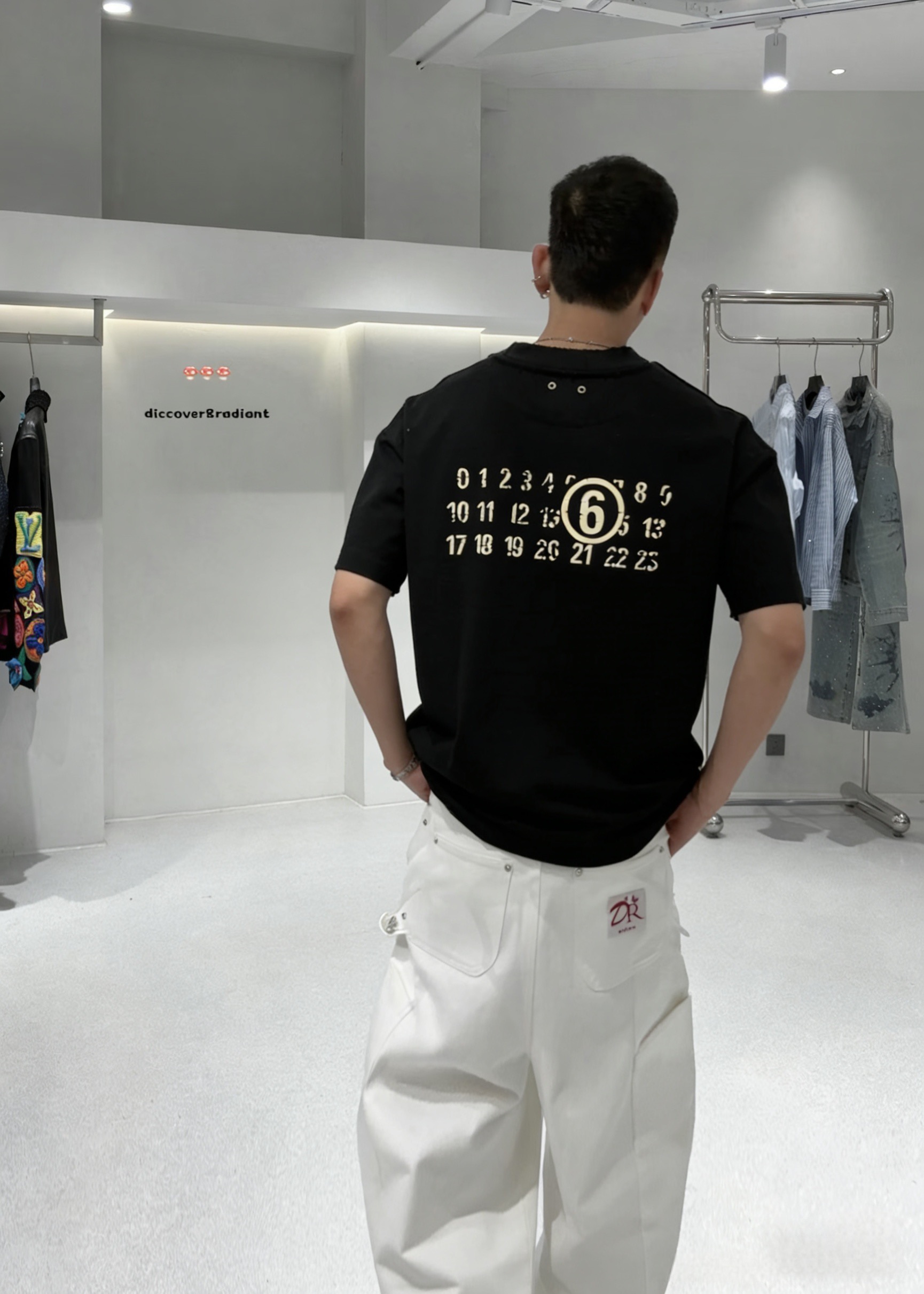 마르지엘라 와이드 오버핏 워싱 남녀공용 반팔 티셔츠 46893 이미지 9
