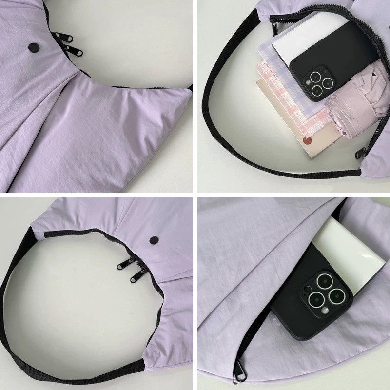 lululemon pleated牛角这应该是我近期发现最适合通勤的包包了 8