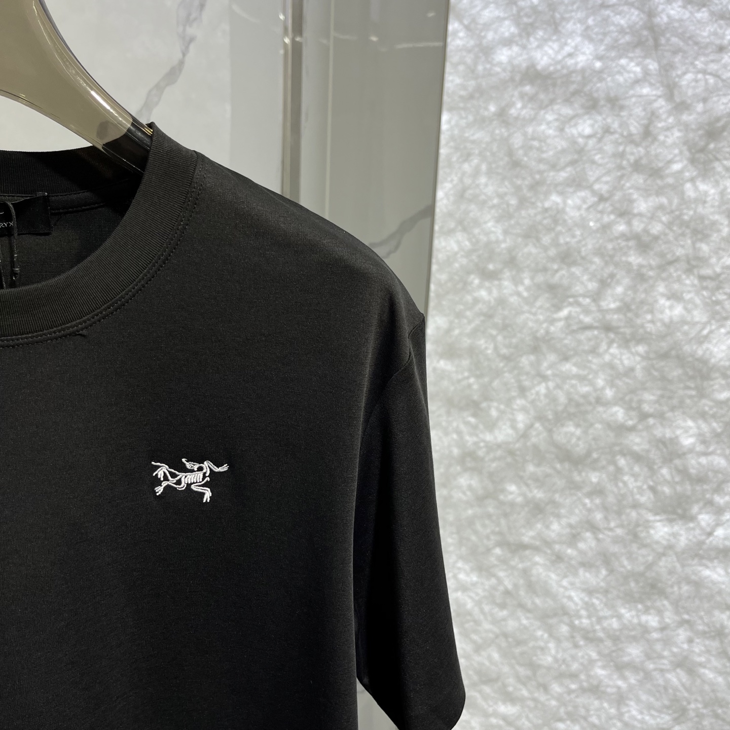 p484 ARCxJIL Joint Embroidery Small Mark T Color: White, khaki, black Number: L-4xl - 图片 3
