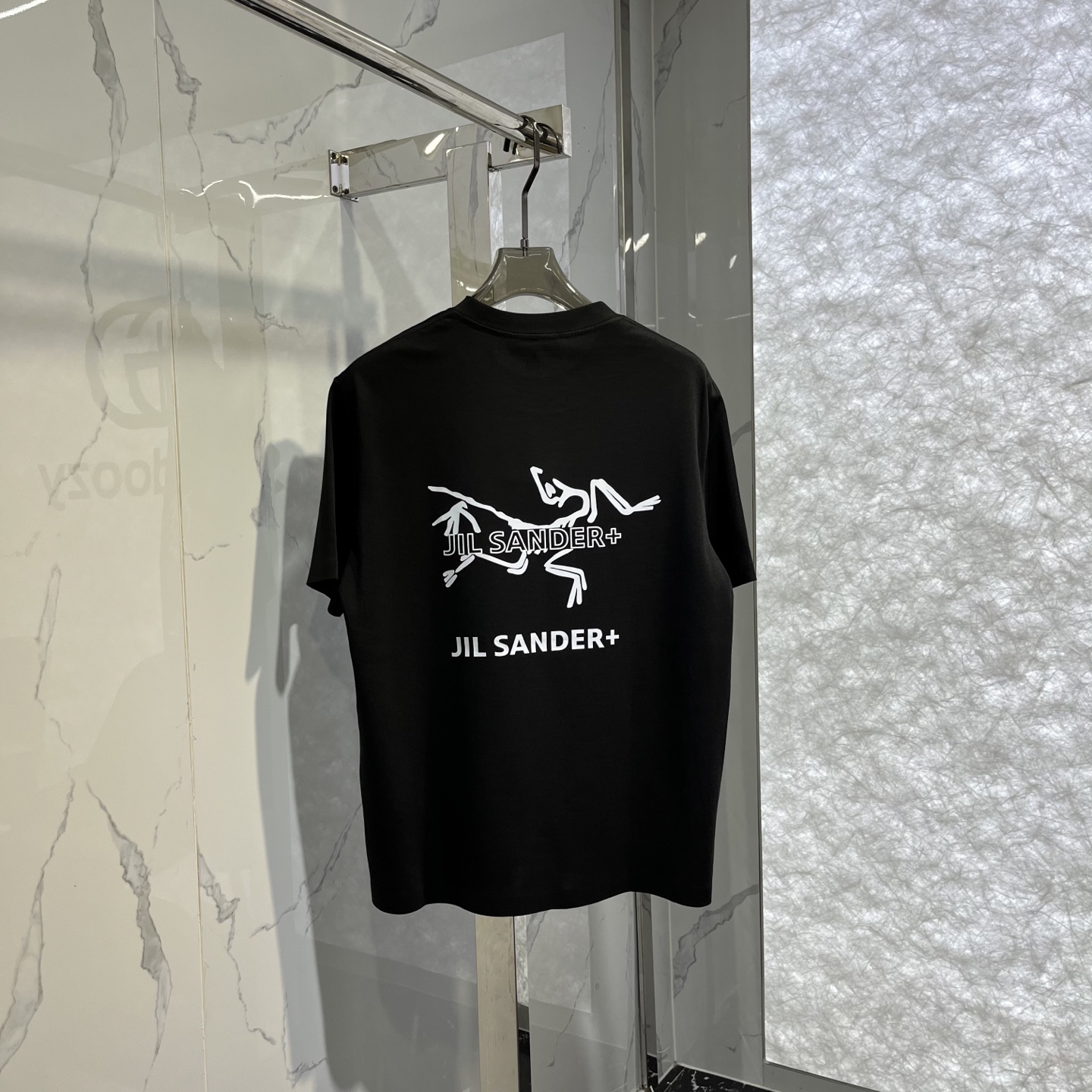 p484 ARCxJIL Joint Embroidery Small Mark T Color: White, khaki, black Number: L-4xl - 图片 8