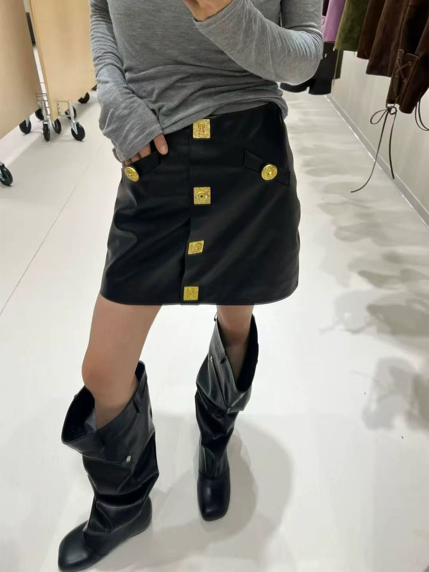 스키아파렐리 여성 스커트 FW 50203