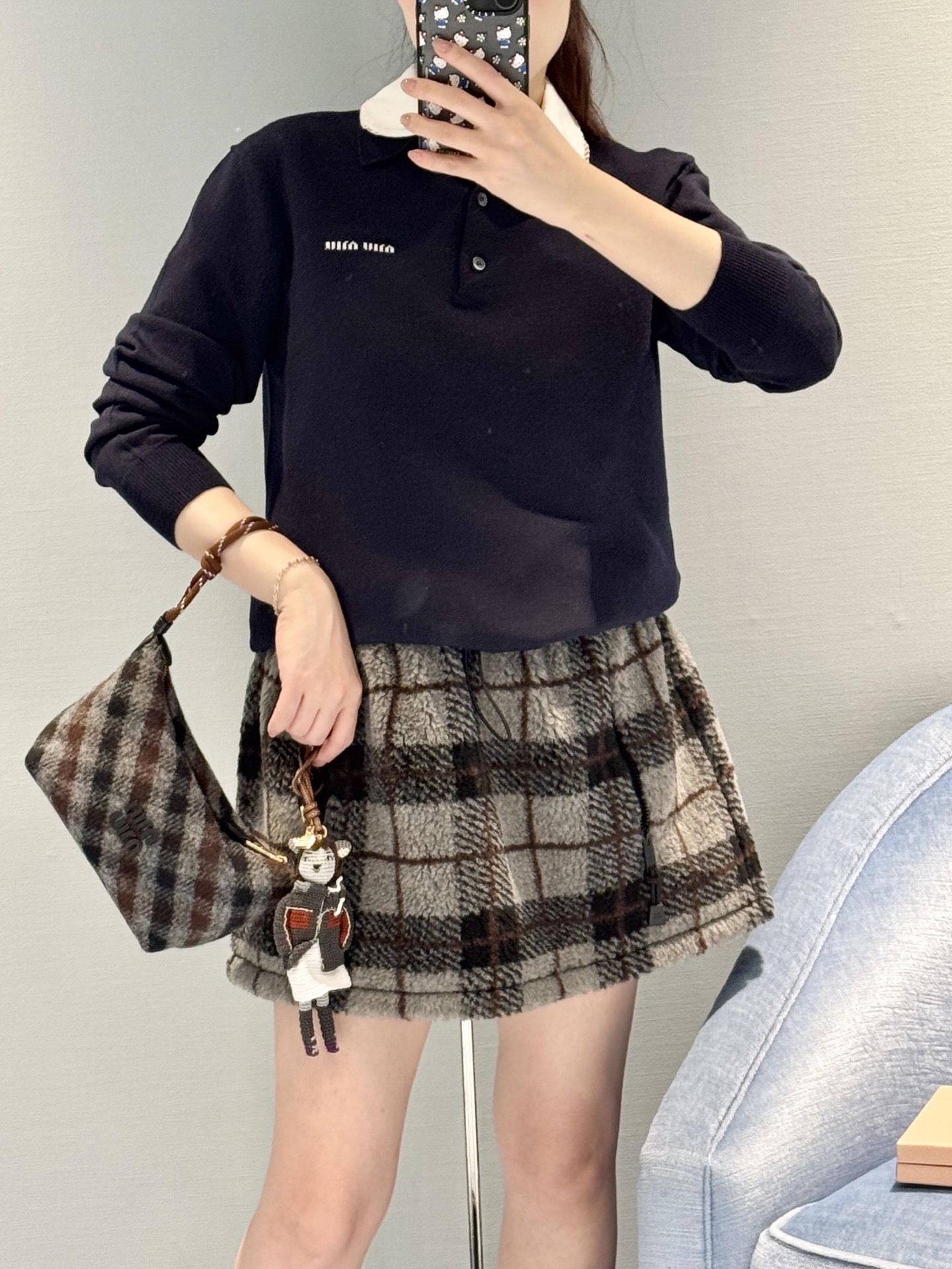 미우미우 여성 스커트 25FW 50278
