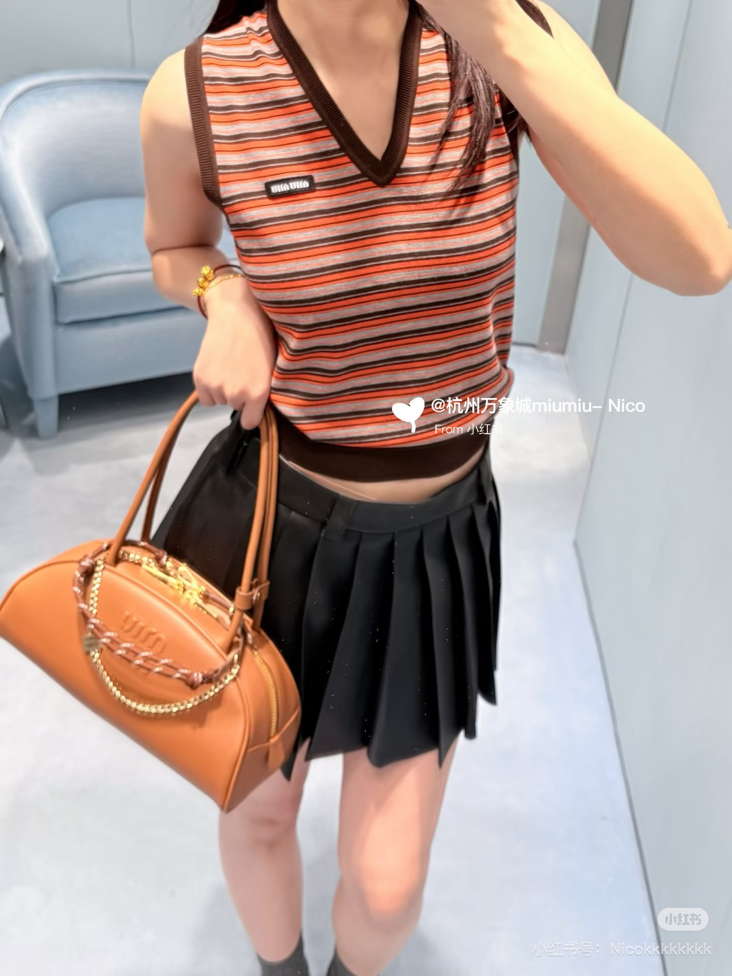 미우미우 여성 반팔 101499 Miu Miu T Shirt