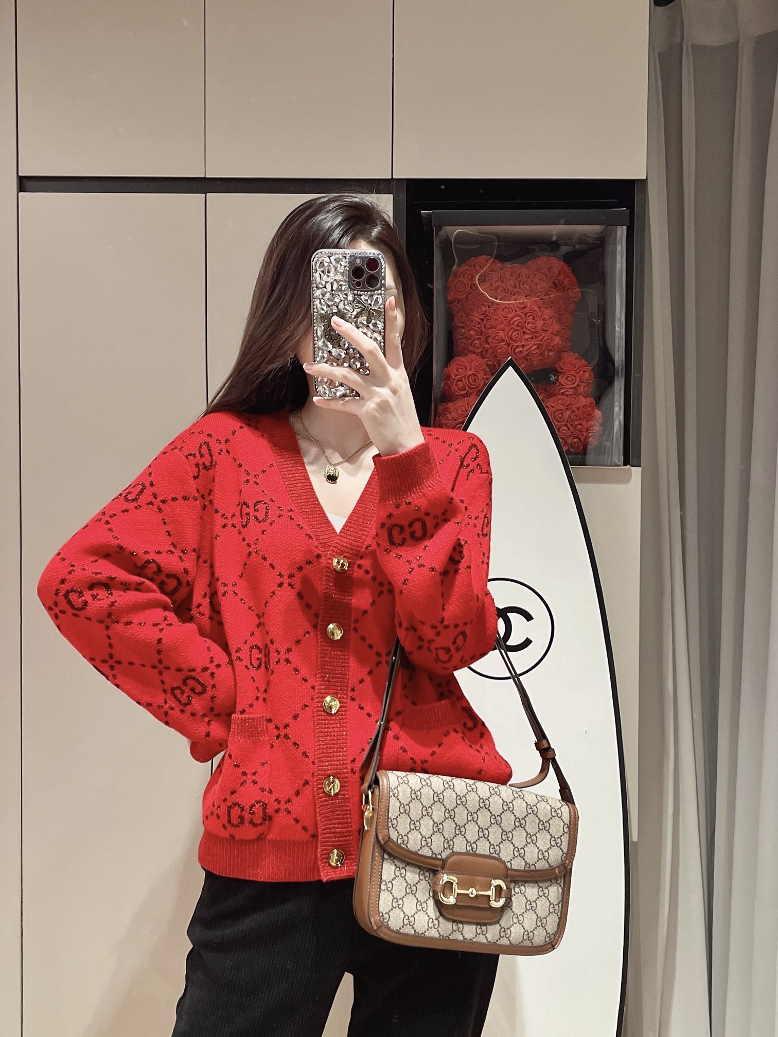 구찌 여성 가디건 91627 Gucci Cardigan