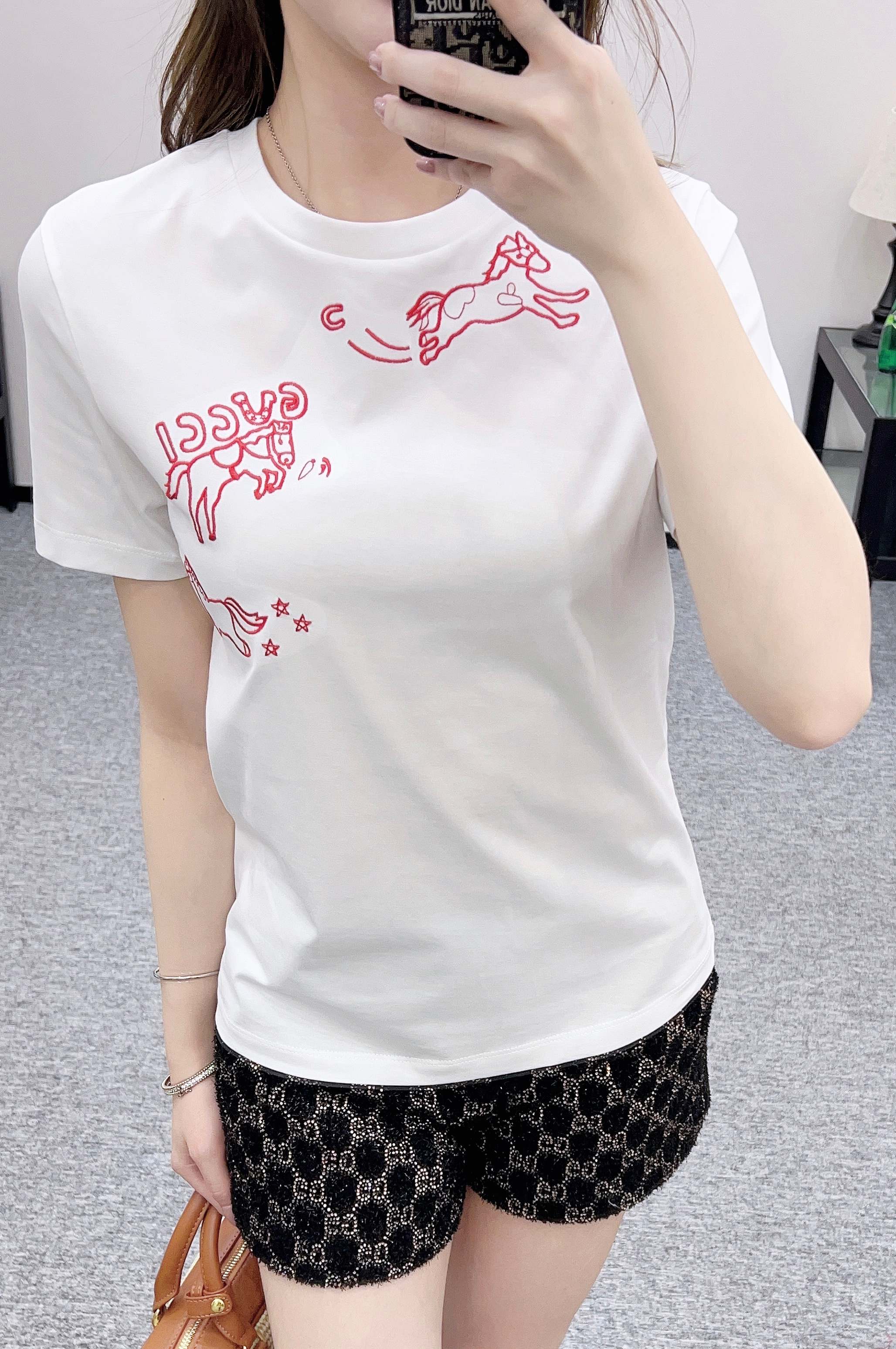 구찌 여성 반팔 91631 Gucci T Shirt