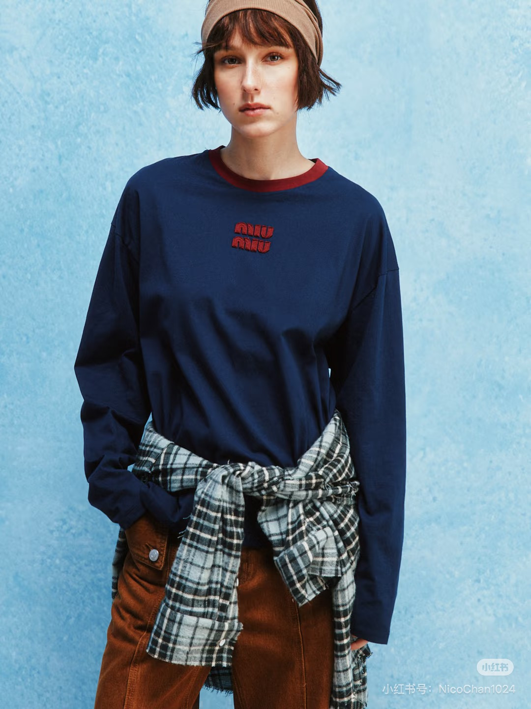 미우미우 여성 긴팔 101475 Miu Miu Long Sleeve