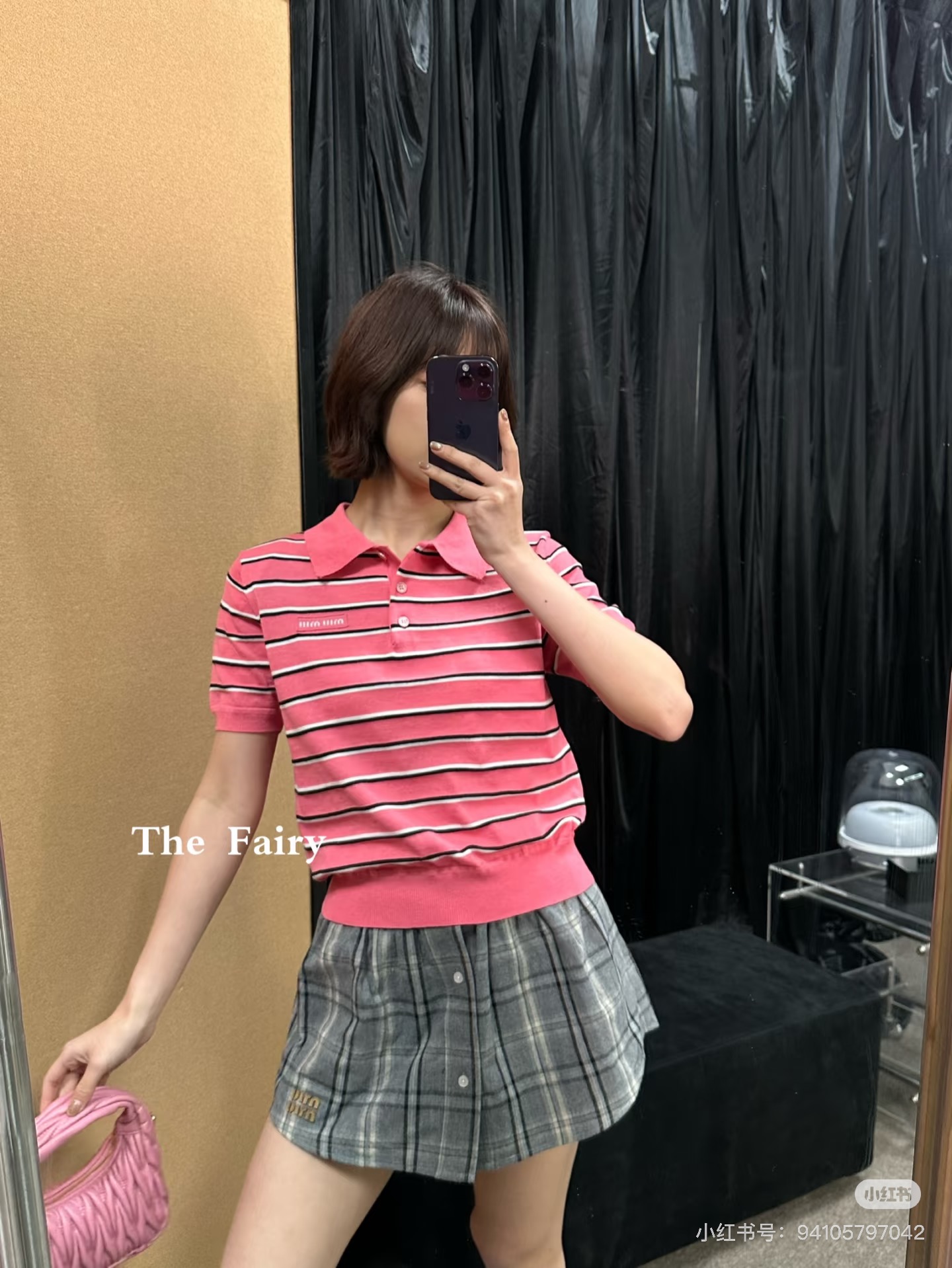 미우미우 여성 반팔 52993