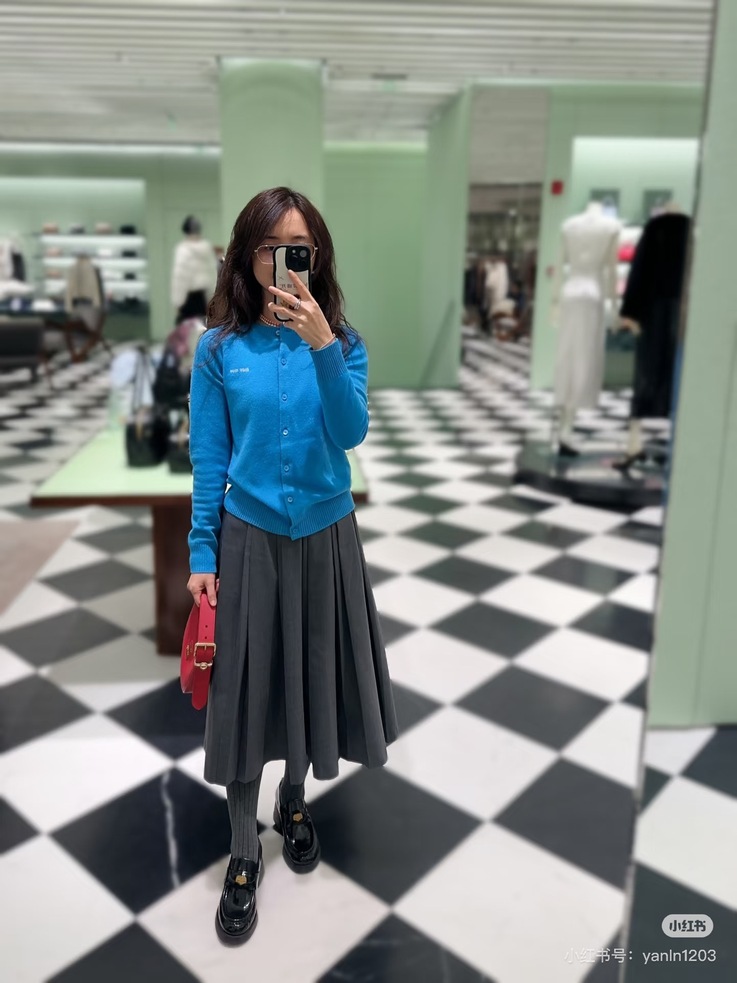 미우미우 여성 가디건 101461 Miu Miu Cardigan