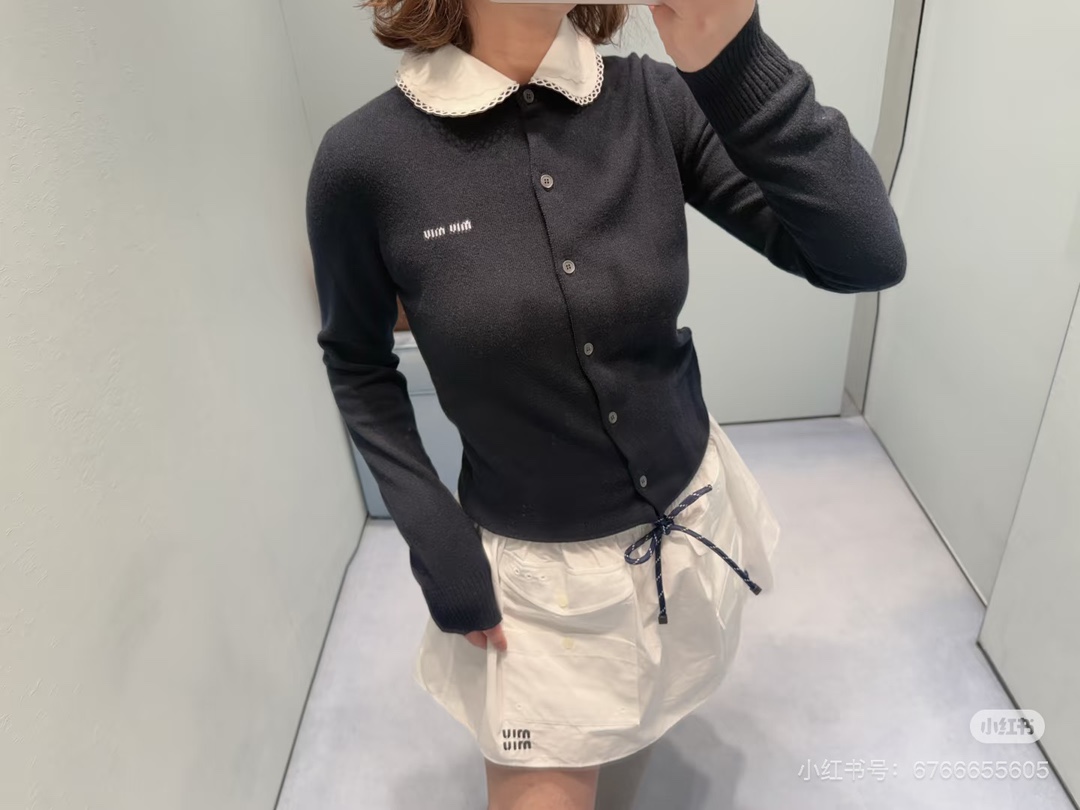 미우미우 여성 가디건 101460 Miu Miu Cardigan
