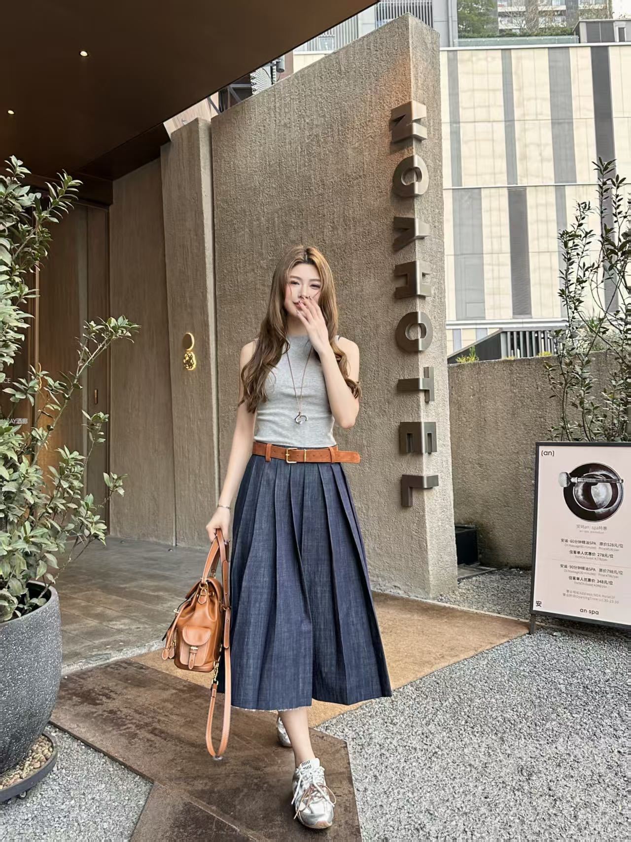 미우미우 여성 스커트 101354 Miu Miu Skirt