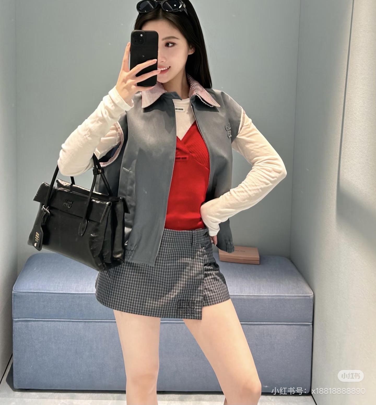 미우미우 여성 반팔 101412 Miu Miu T Shirt