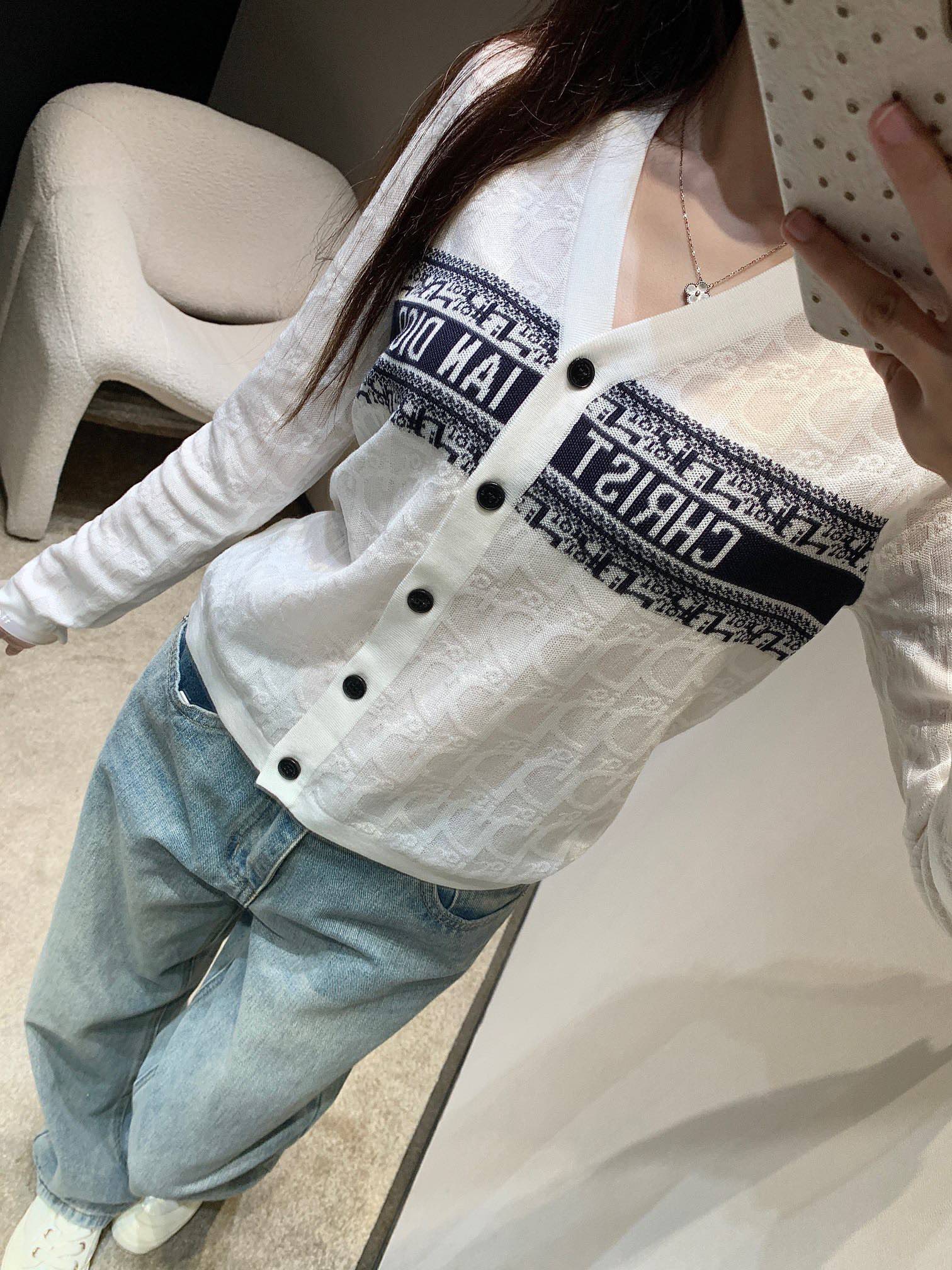 디올 여성 가디건 93479 Dior Cardigan