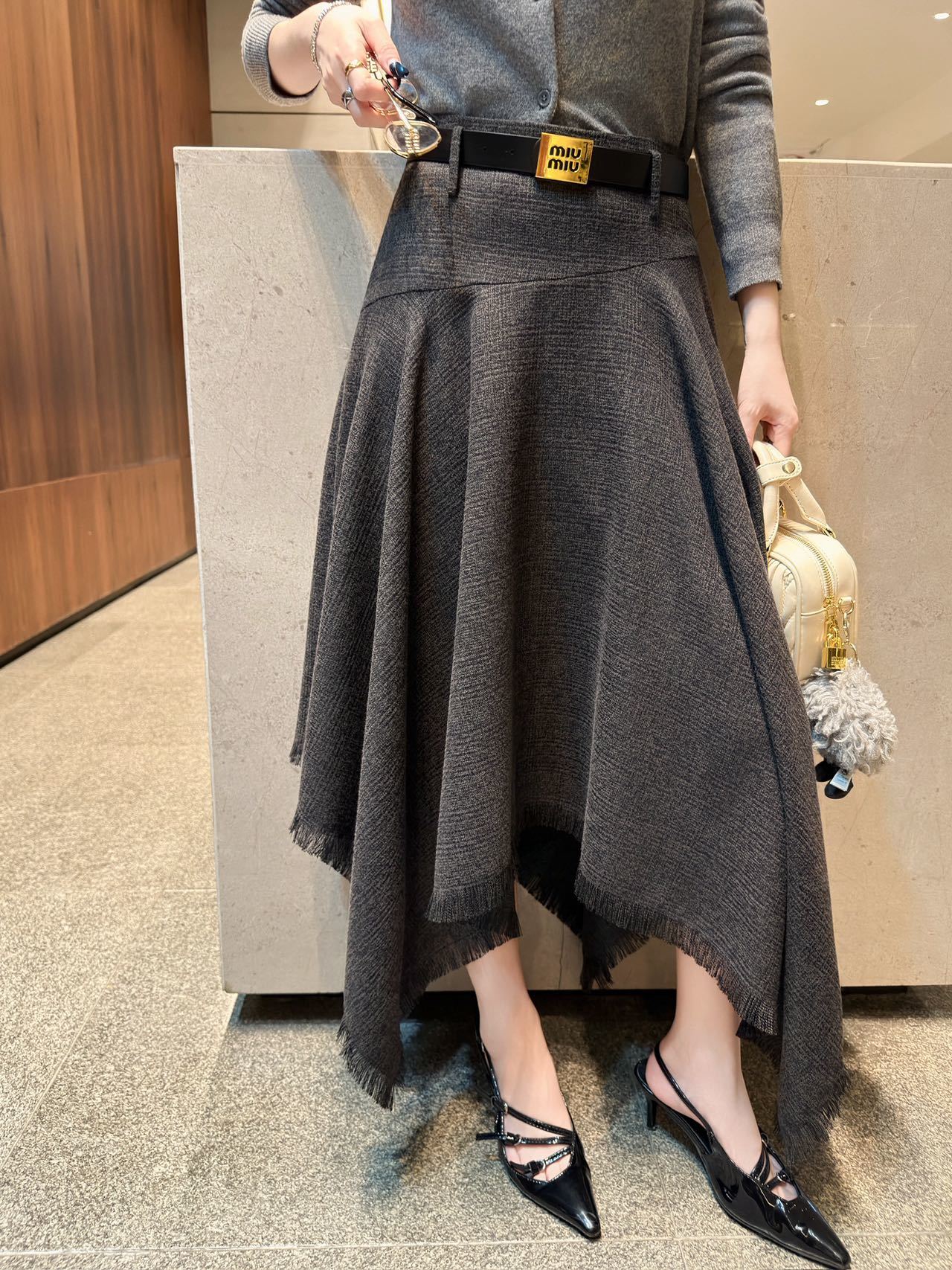 미우미우 2026SS 여성 스커트 101406 Miu Miu Skirt