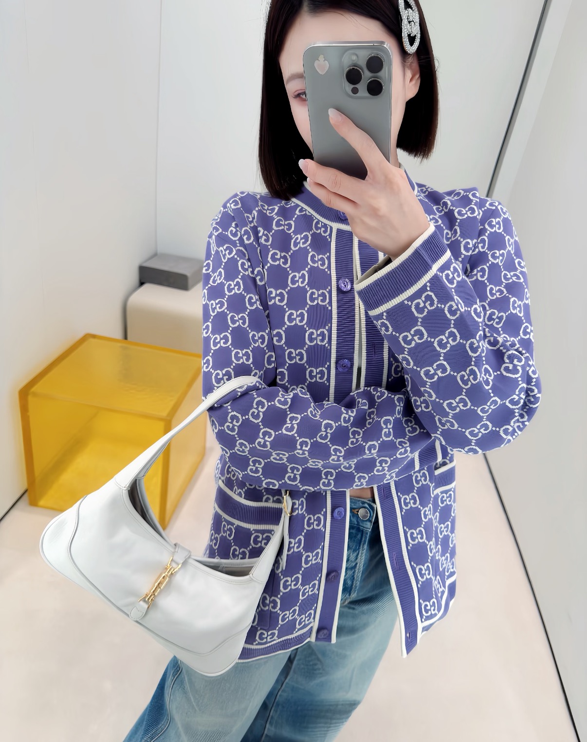 구찌 여성 가디건 91786 Gucci Cardigan