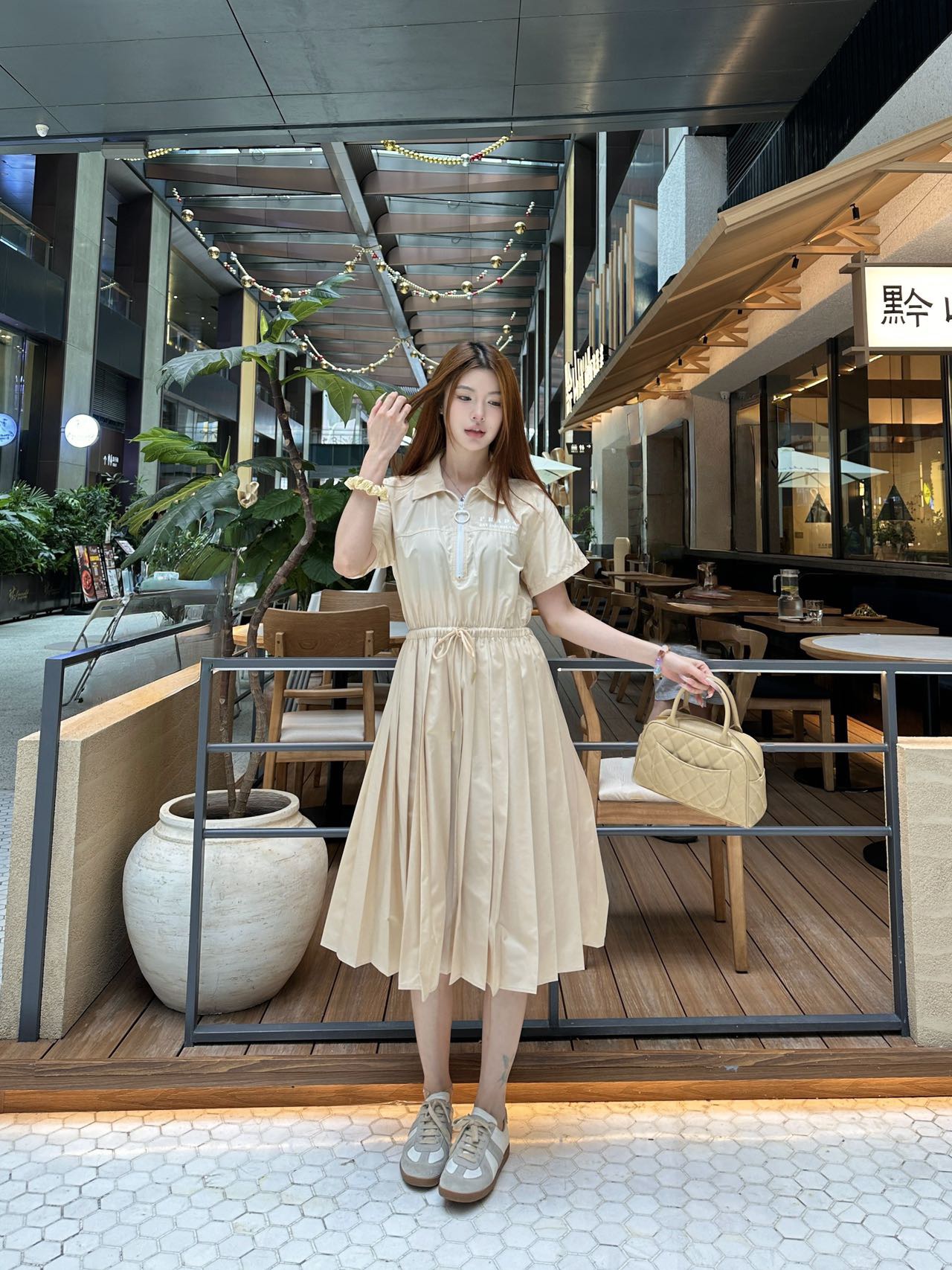 프라다 여성 로고 반팔 셔츠 원피스 레플리카 18507 Prada Women Dress