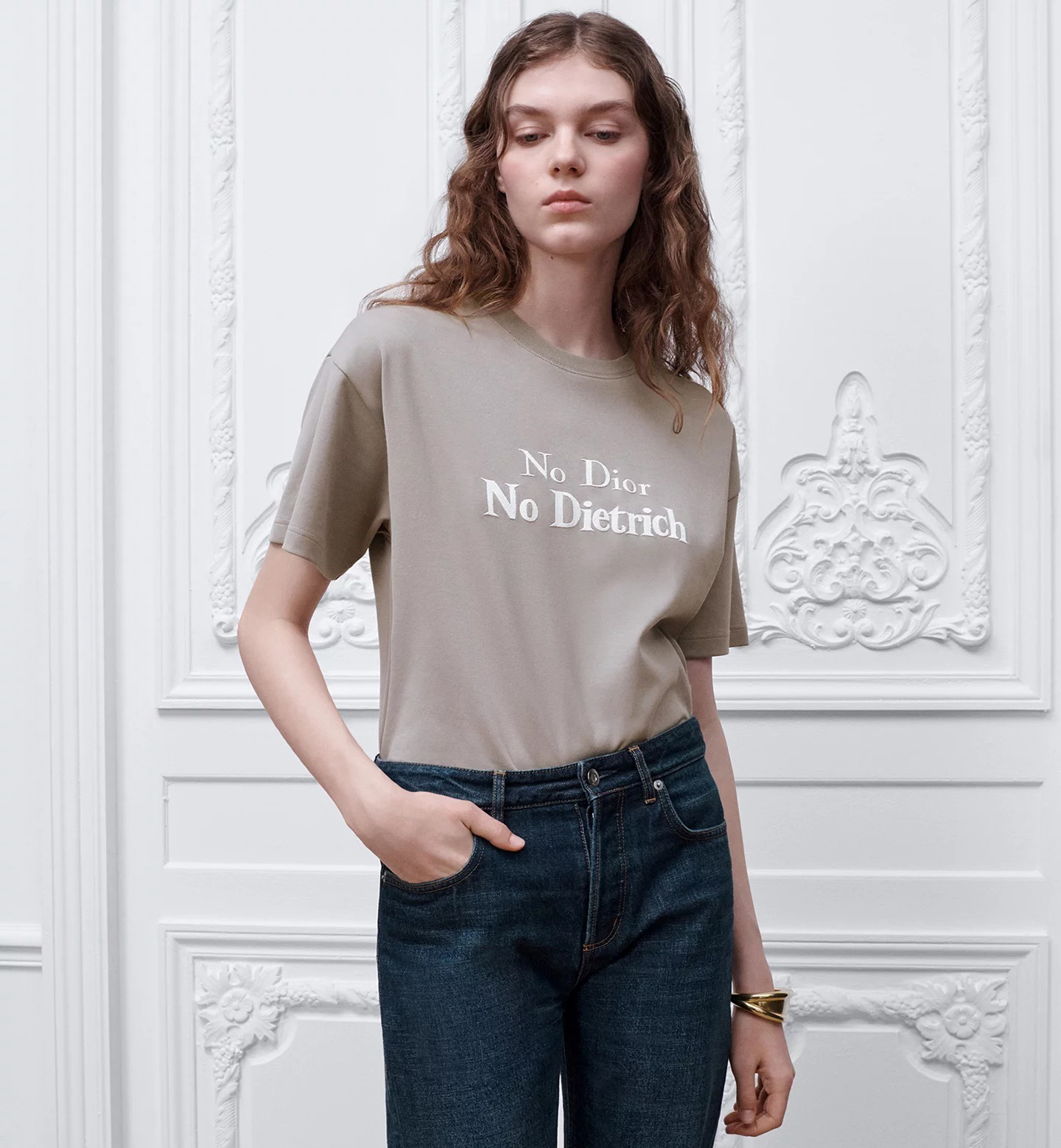 디올 여성 CD로고 반팔 티셔츠 레플리카 19066 Dior Women T Shirt